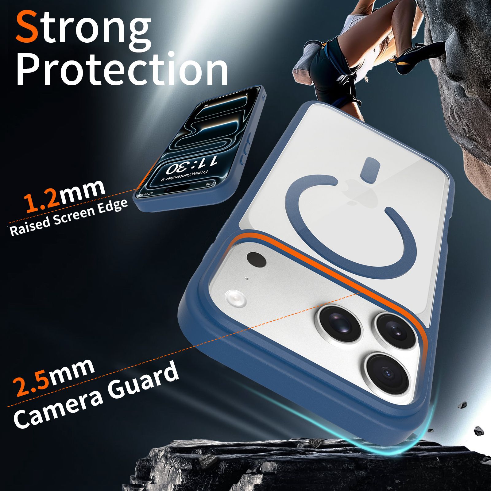 Prism Clear Magnetic Case — 210