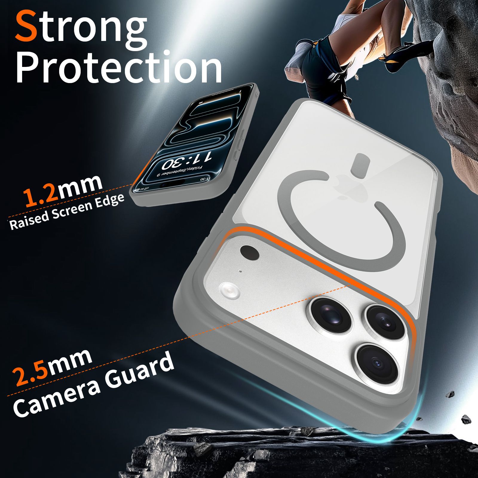 Prism Clear Magnetic Case — 204