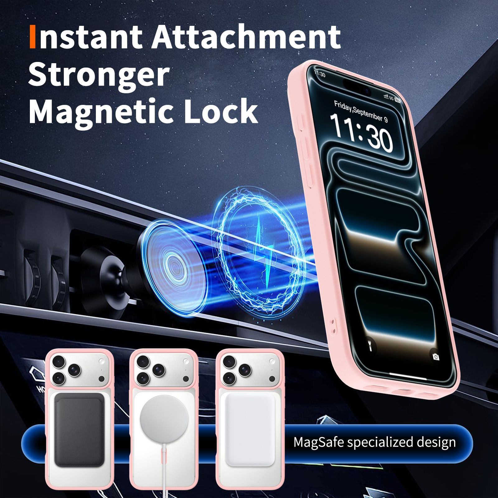 Prism Clear Magnetic Case — 177