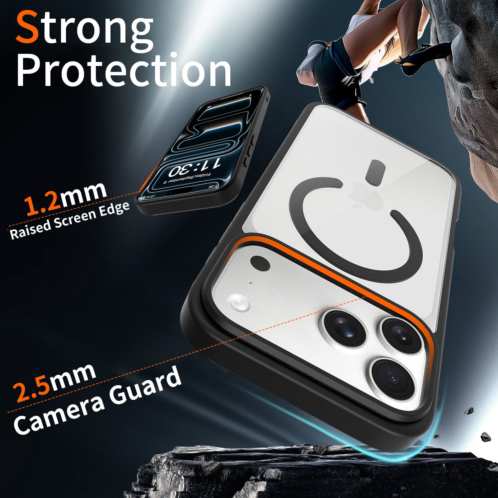 Prism Clear Magnetic Case — 216