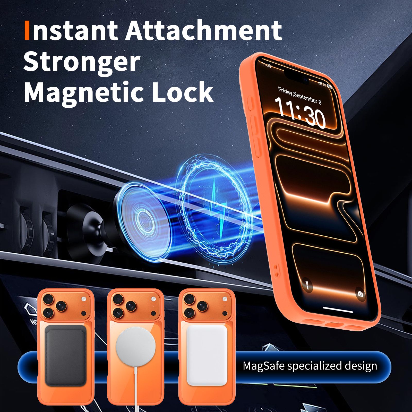 Prism Clear Magnetic Case — 171
