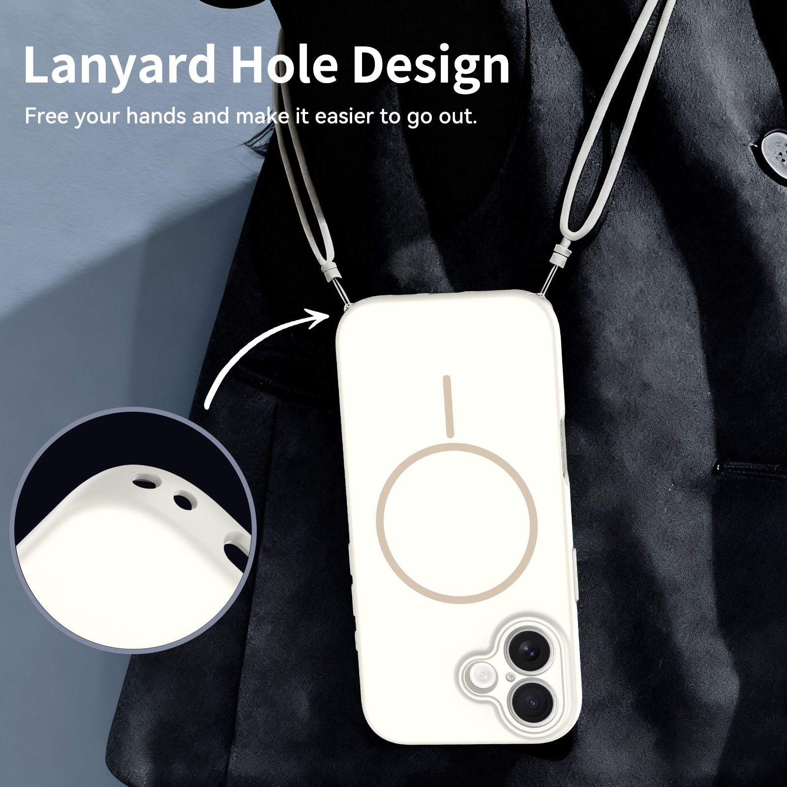 Onyx Skin Feel Magsafe Case — 107