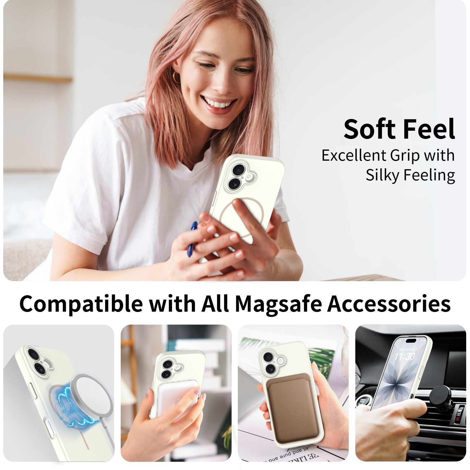 Onyx Skin Feel Magsafe Case — 109