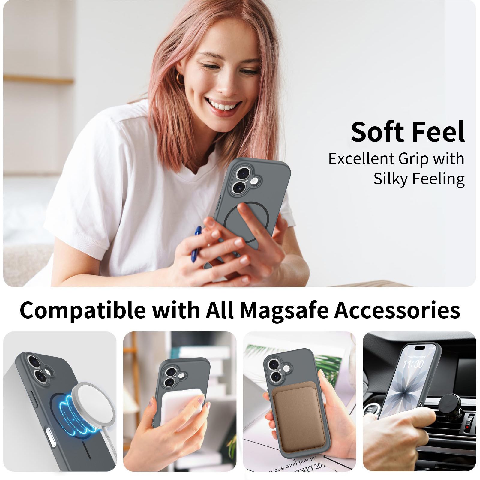Onyx Skin Feel Magsafe Case — 79