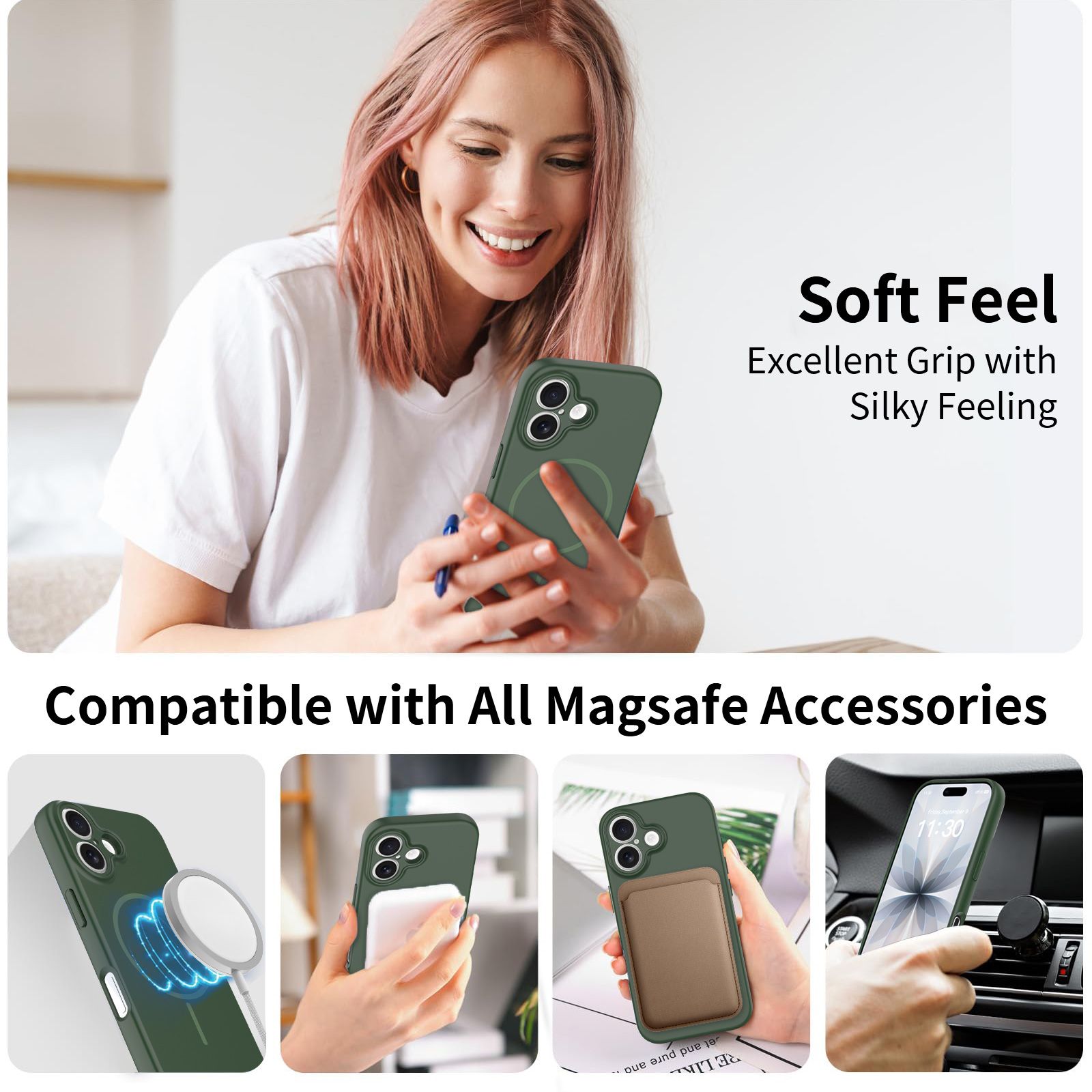 Onyx Skin Feel Magsafe Case — 91