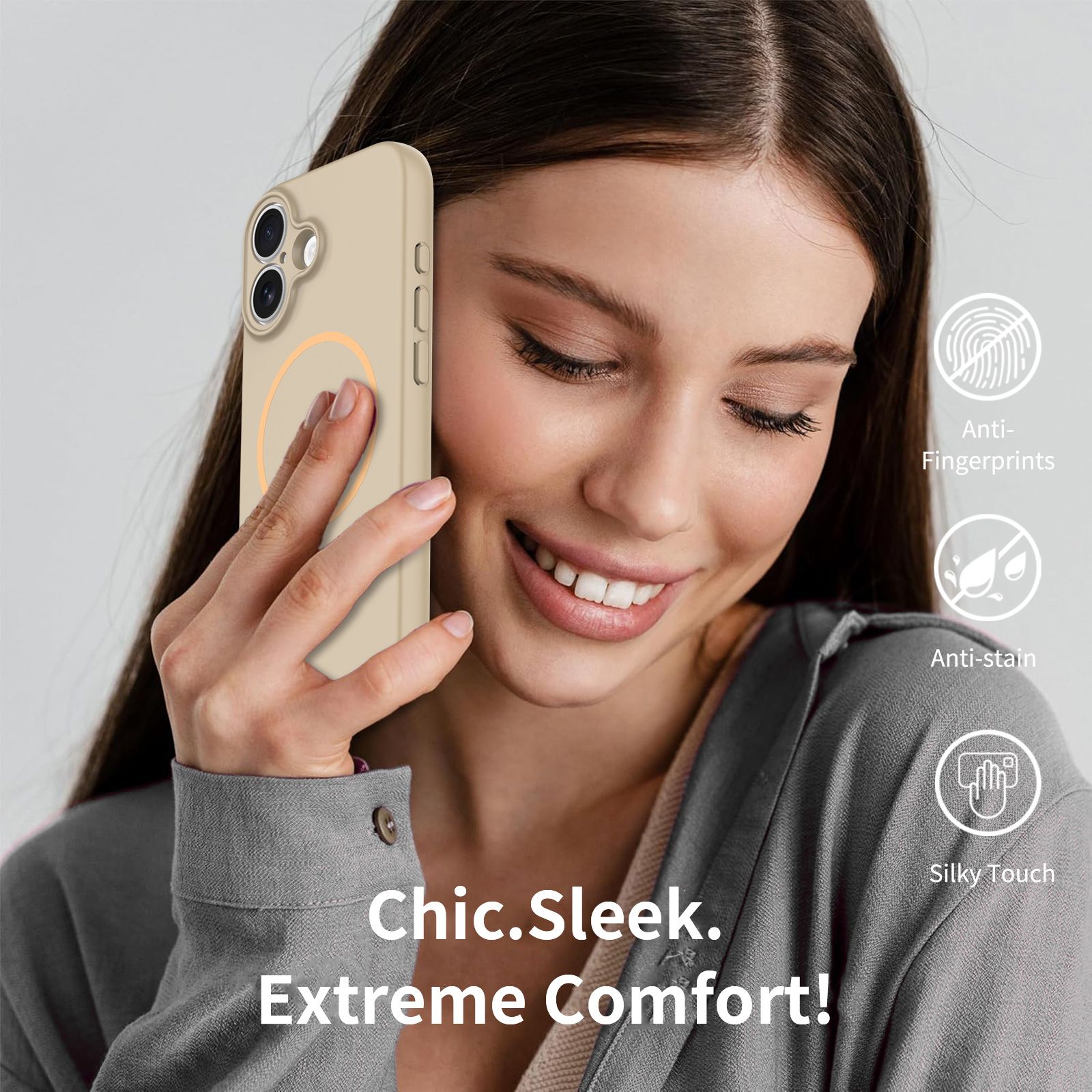 Onyx Skin Feel Magsafe Case — 124