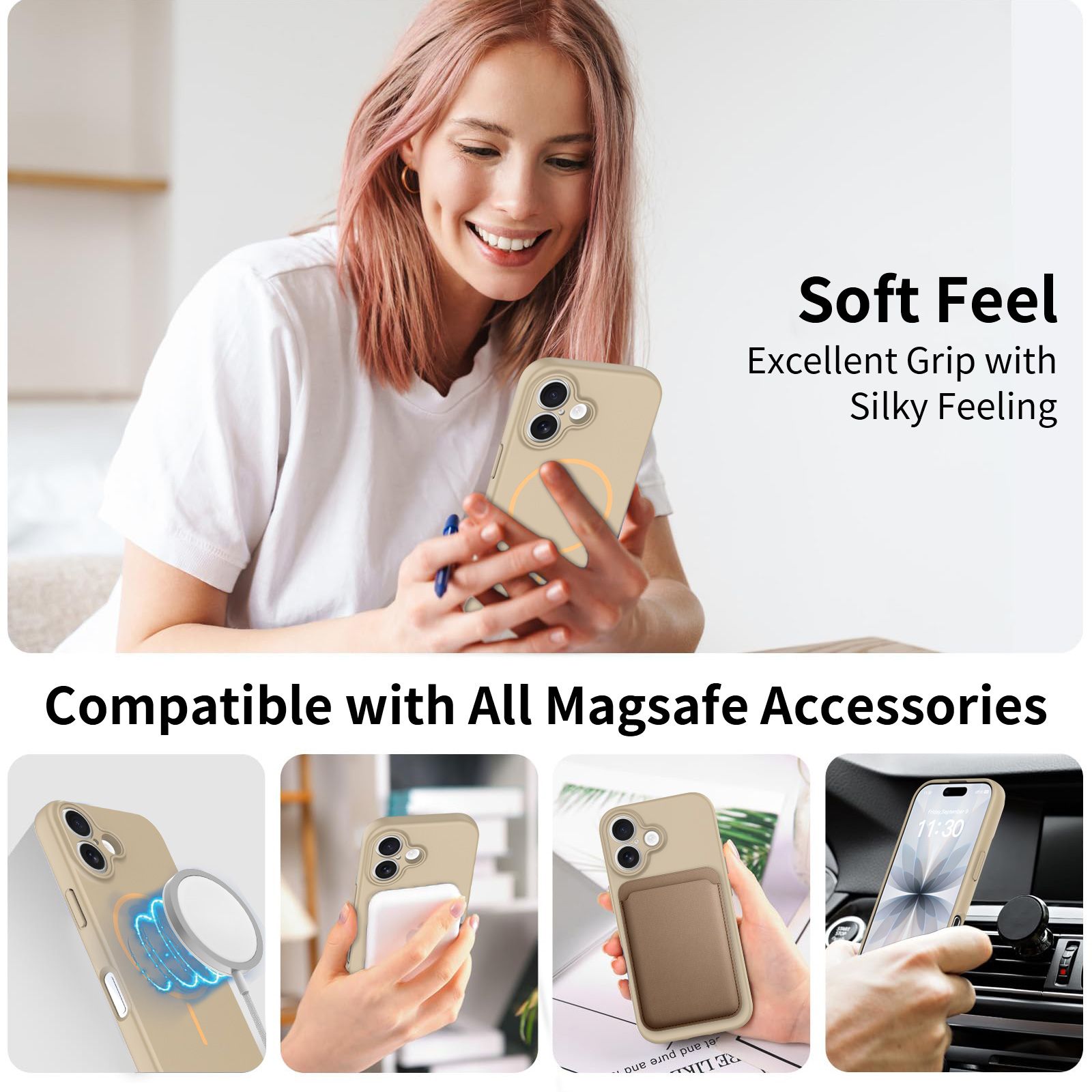 Onyx Skin Feel Magsafe Case — 127