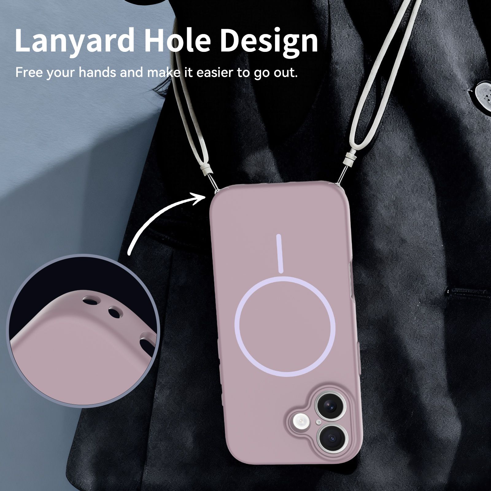 Onyx Skin Feel Magsafe Case — 95
