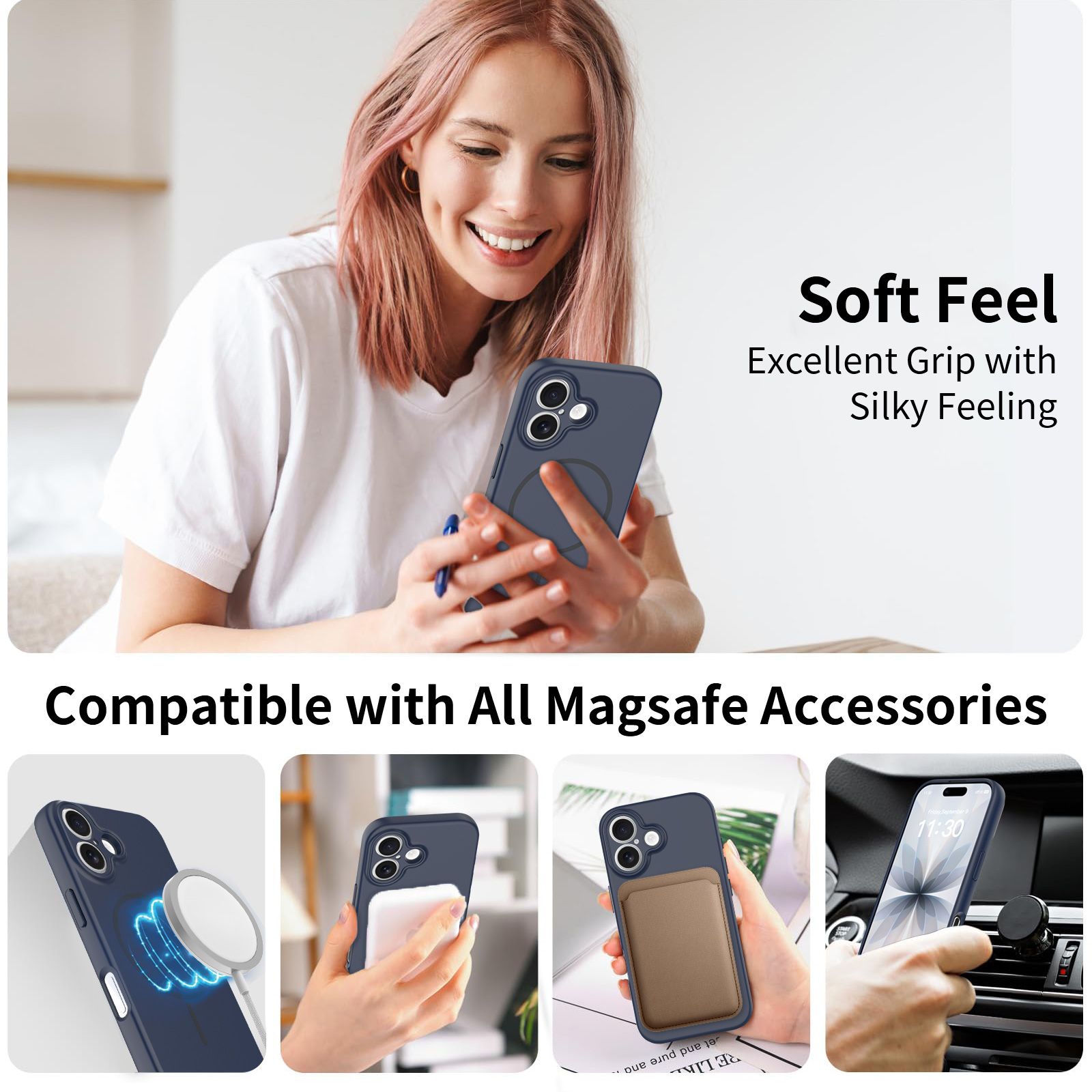 Onyx Skin Feel Magsafe Case — 85