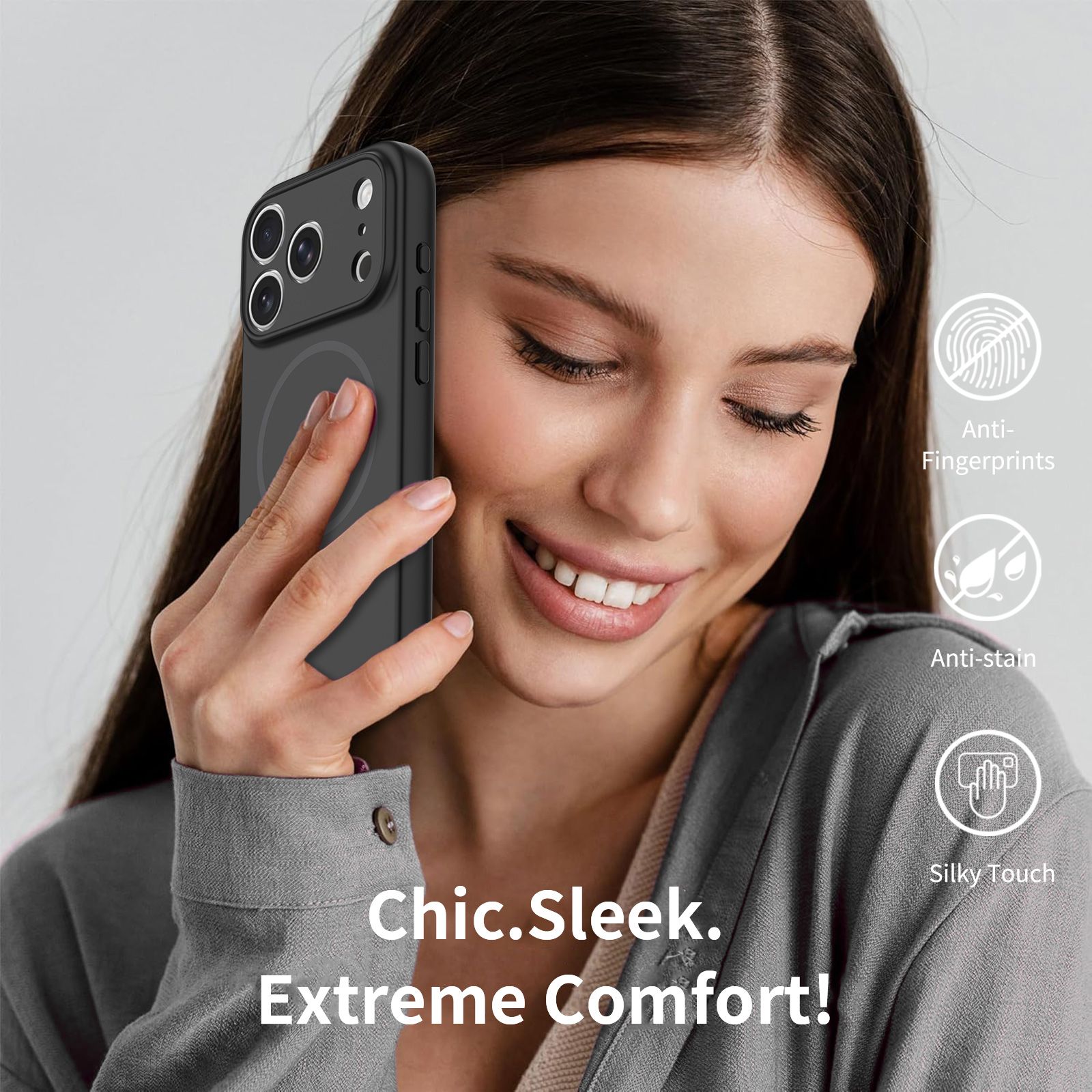 Onyx Skin Feel Magsafe Case — 130