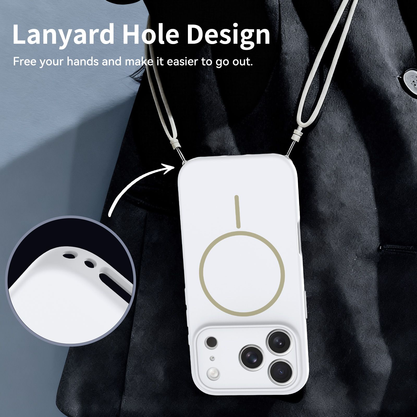 Onyx Skin Feel Magsafe Case — 163