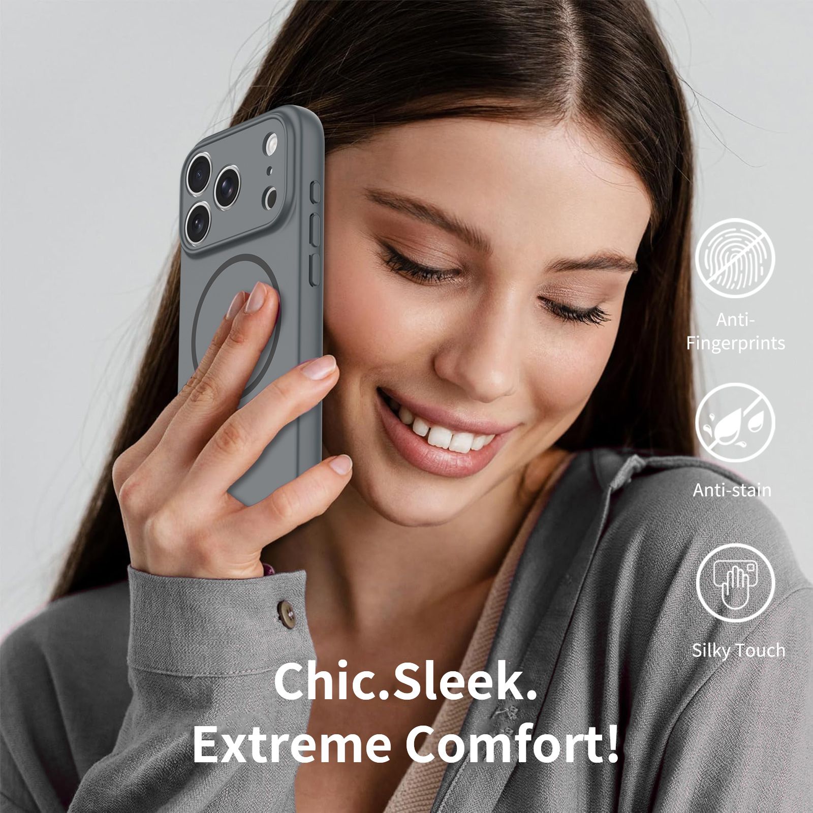 Onyx Skin Feel Magsafe Case — 138