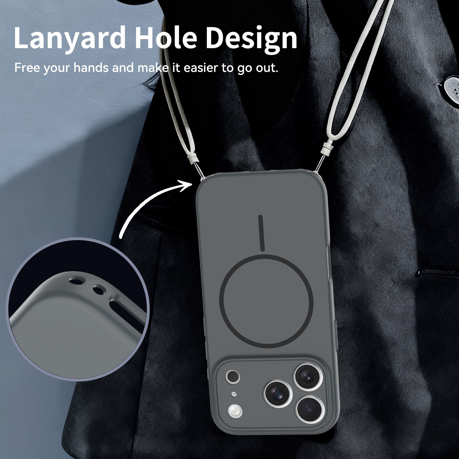 Onyx Skin Feel Magsafe Case — 139