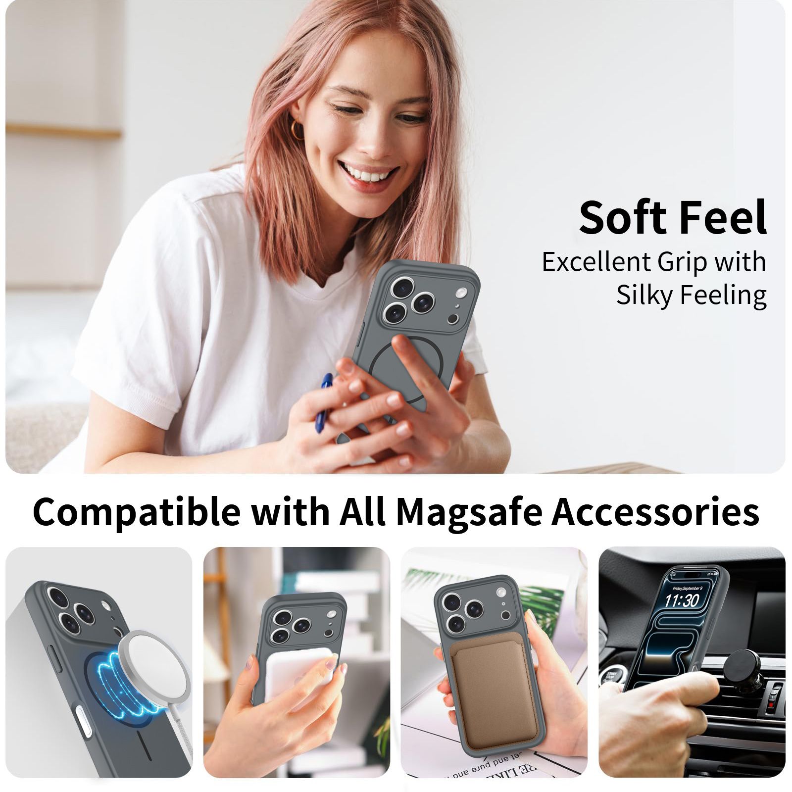 Onyx Skin Feel Magsafe Case — 141