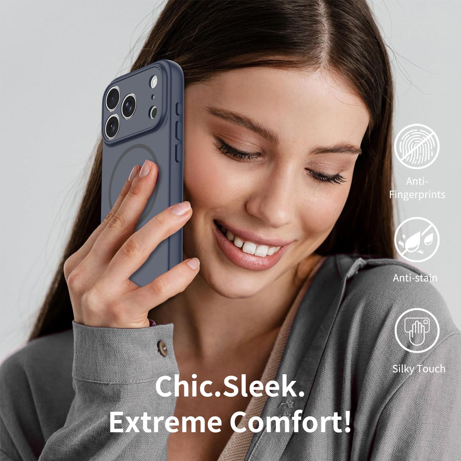 Onyx Skin Feel Magsafe Case — 144