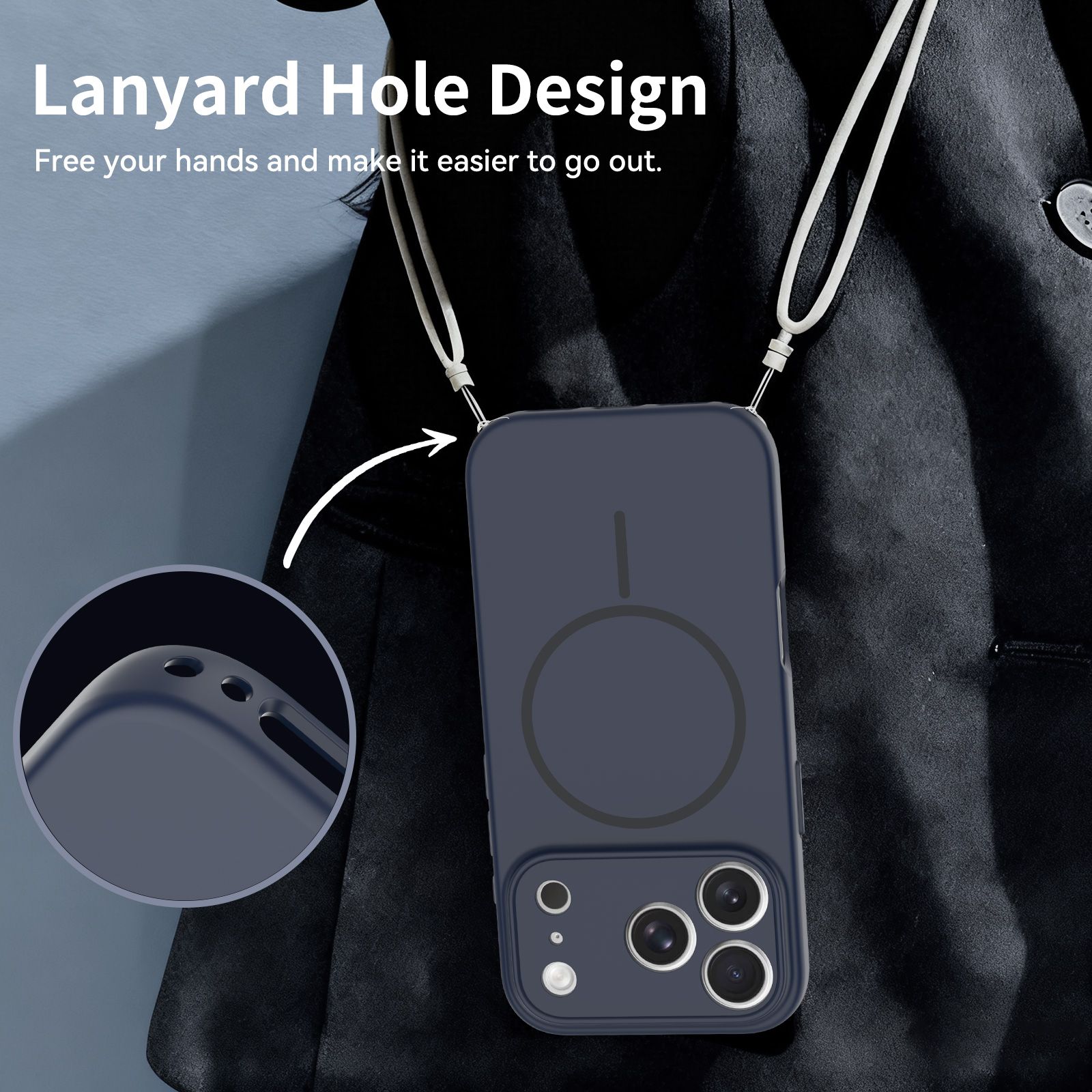 Onyx Skin Feel Magsafe Case — 145