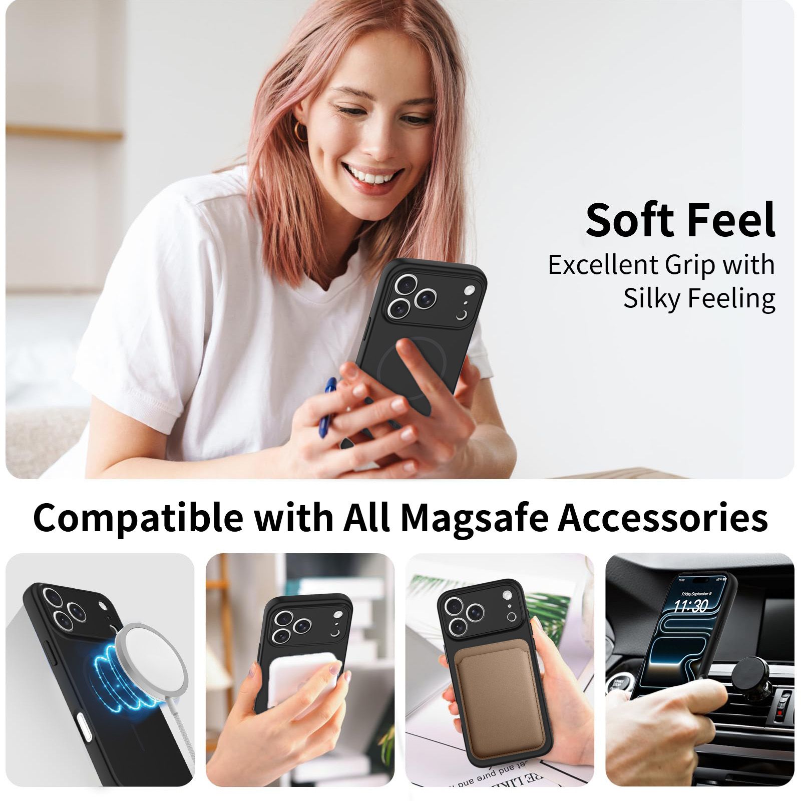 Onyx Skin Feel Magsafe Case — 195