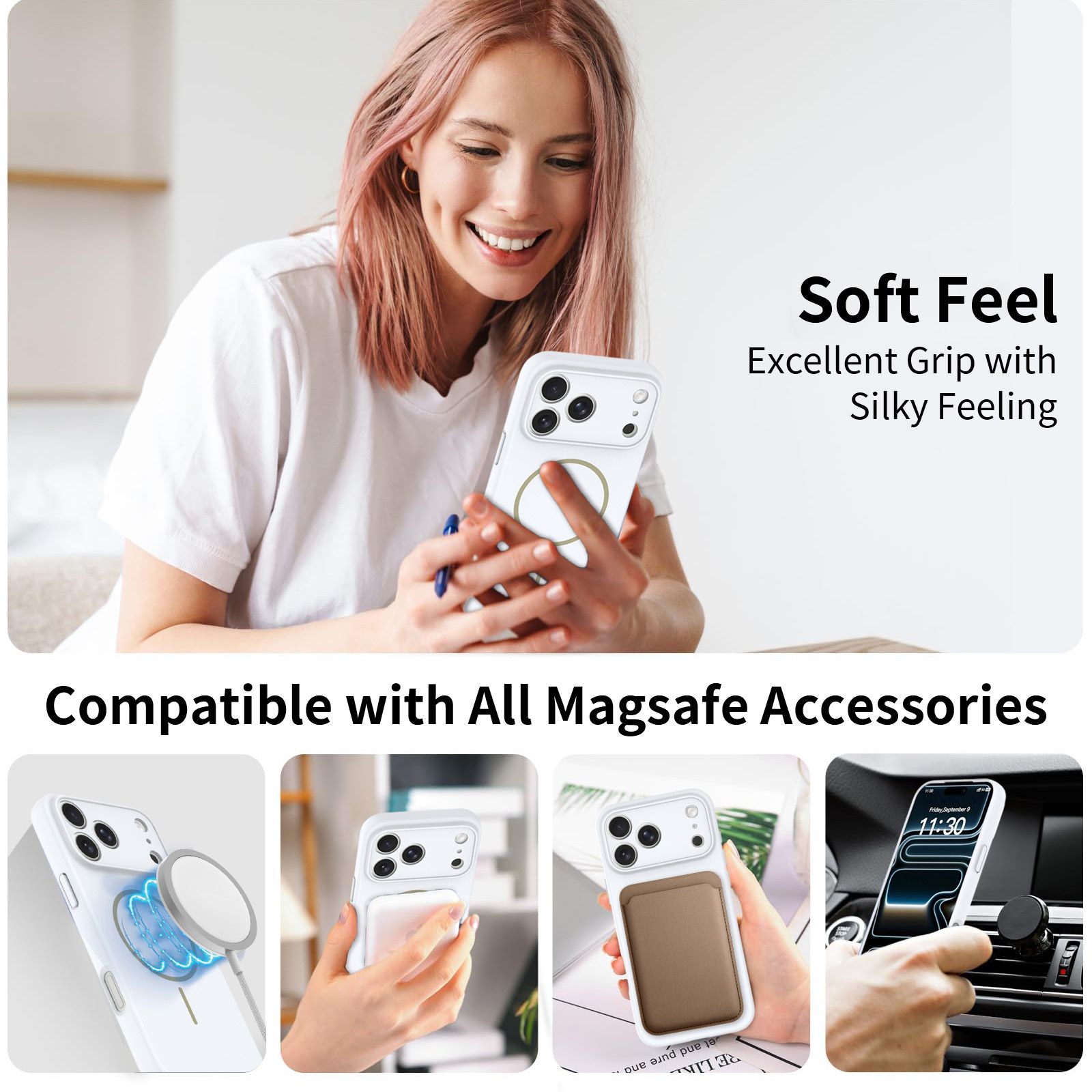 Onyx Skin Feel Magsafe Case — 225