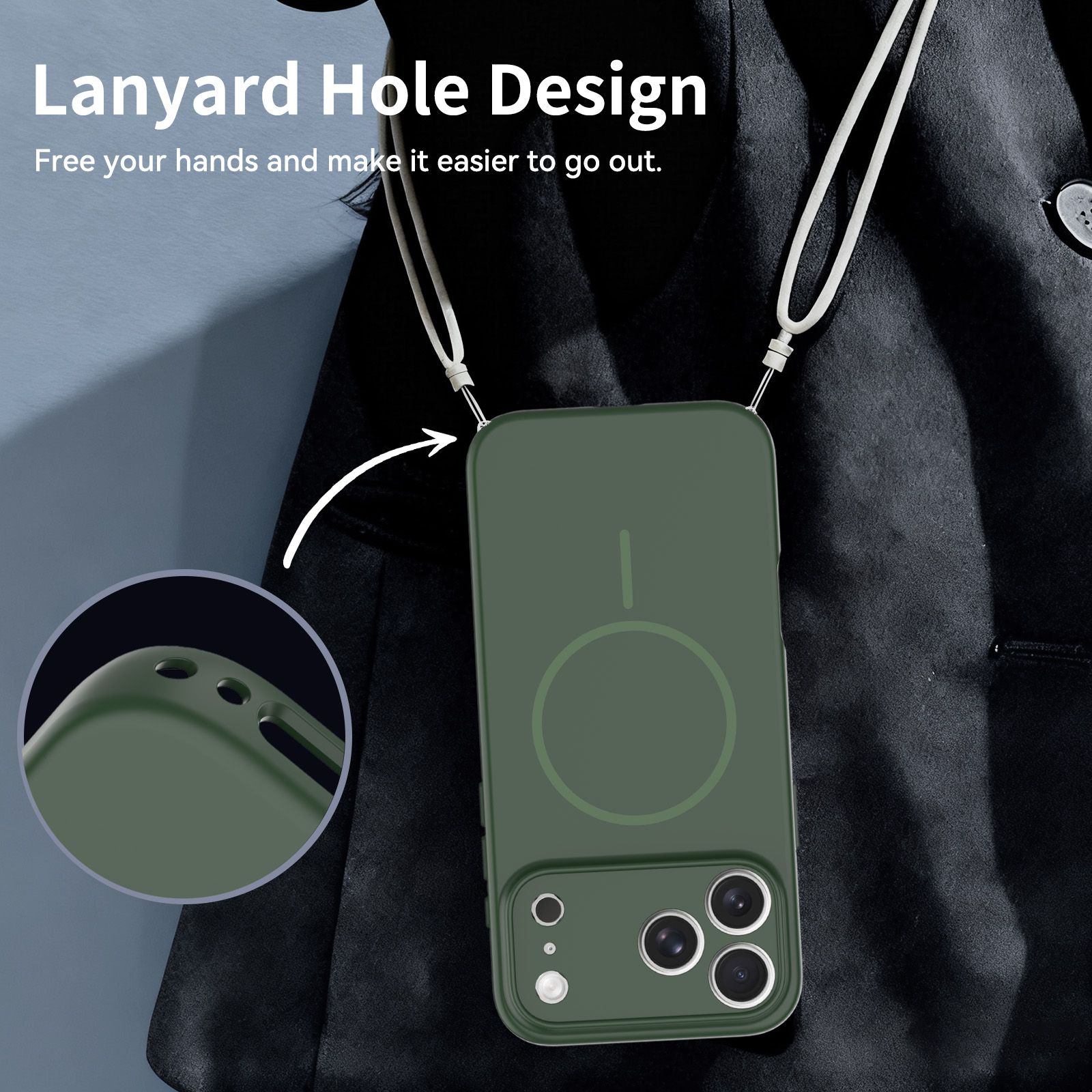 Onyx Skin Feel Magsafe Case — 211