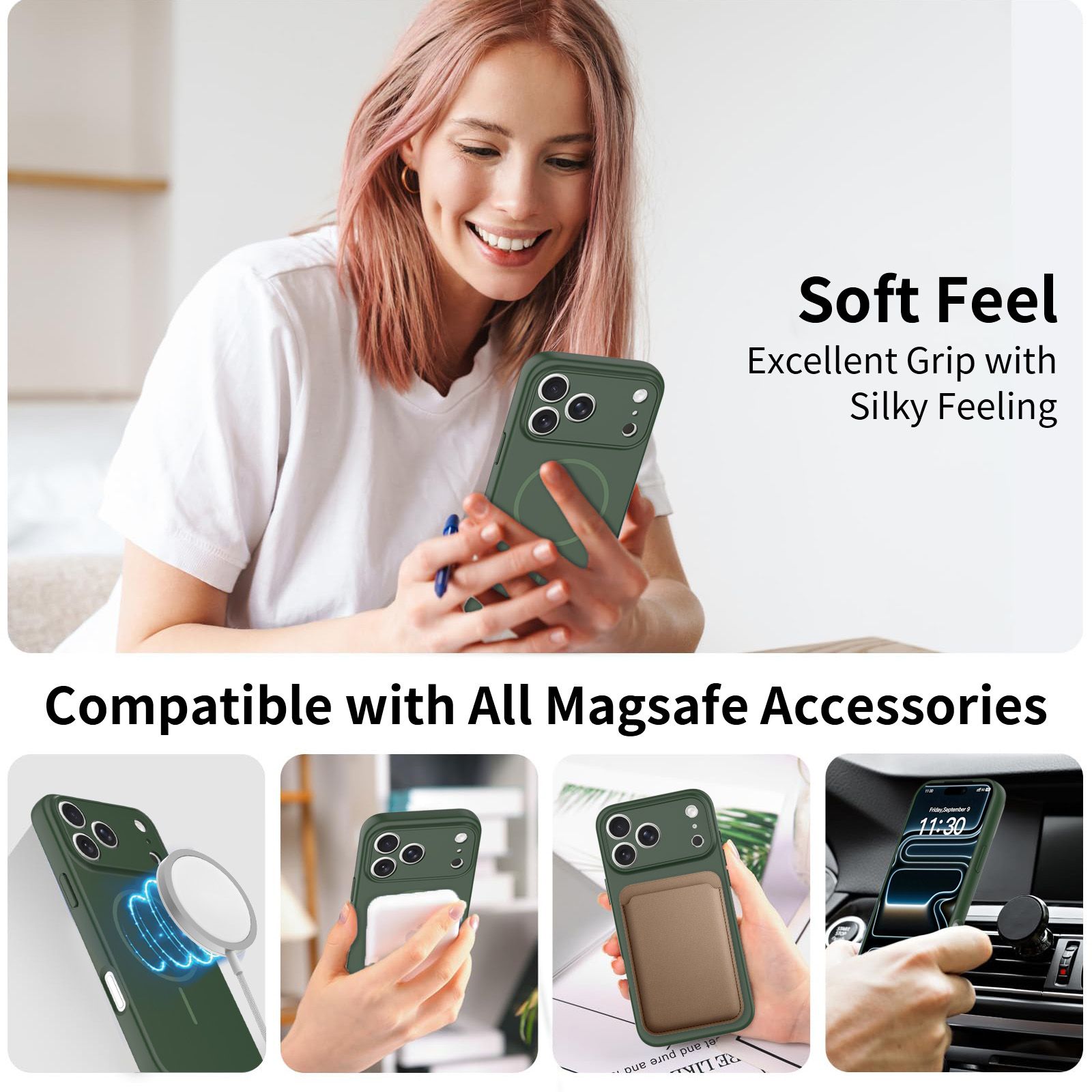 Onyx Skin Feel Magsafe Case — 213