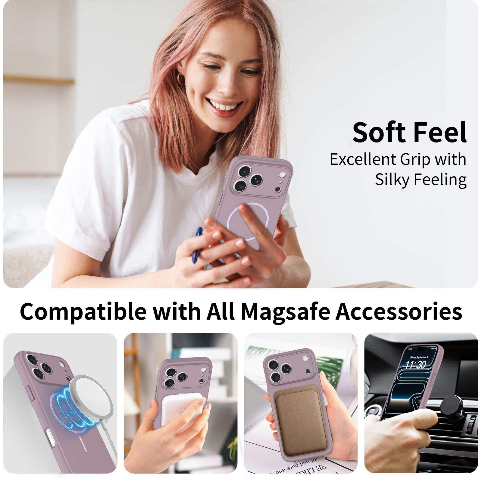 Onyx Skin Feel Magsafe Case — 219