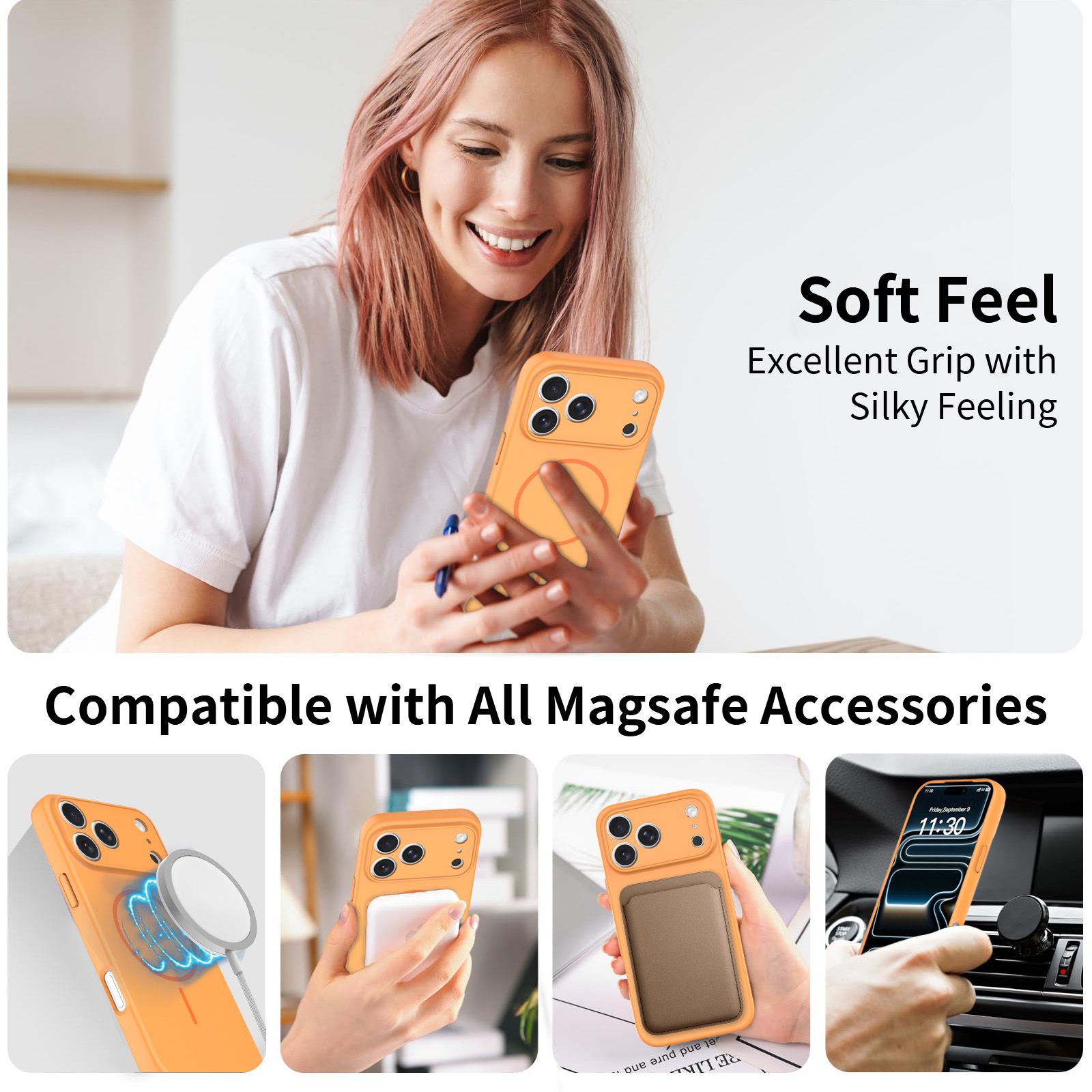 Onyx Skin Feel Magsafe Case — 237