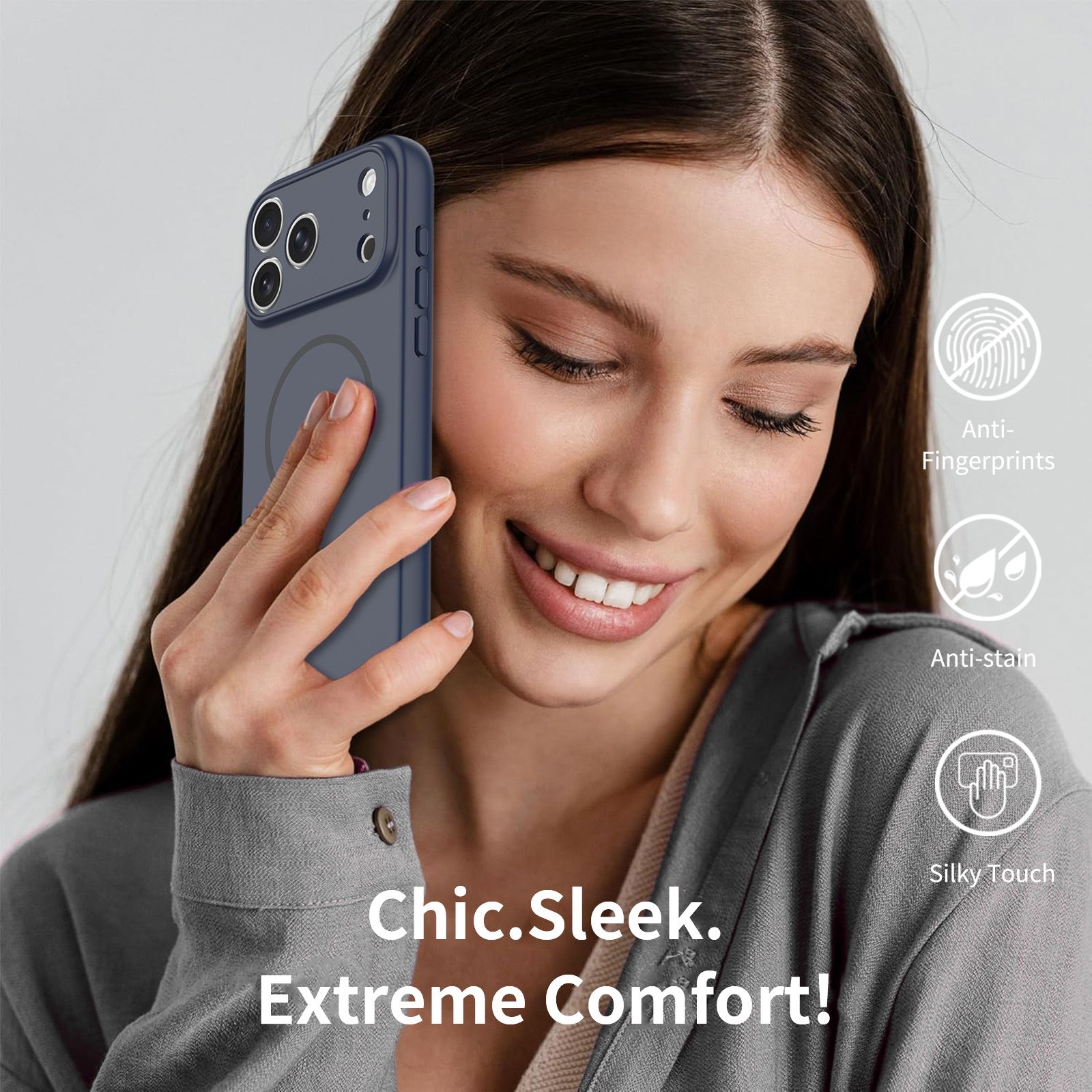 Onyx Skin Feel Magsafe Case — 204