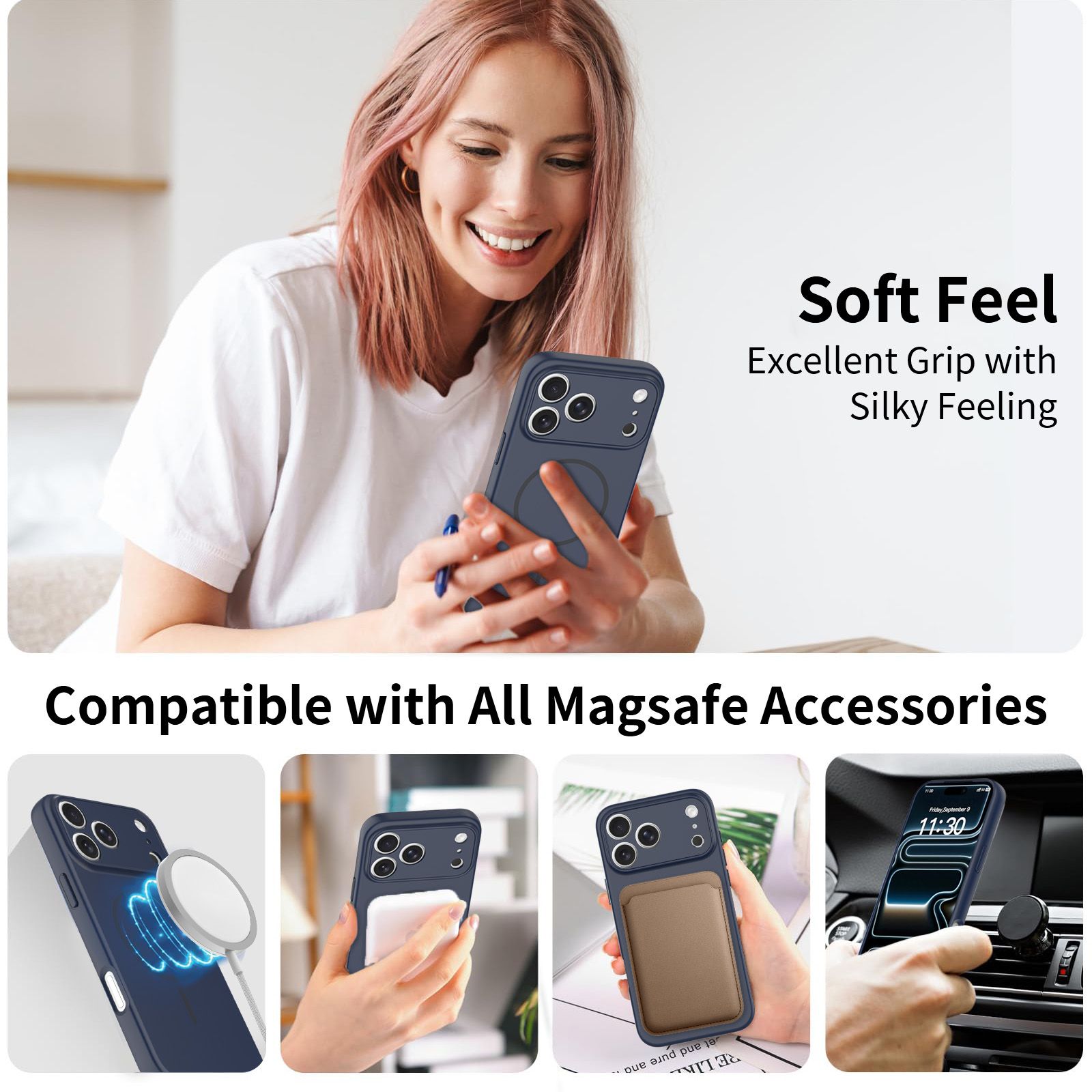 Onyx Skin Feel Magsafe Case — 207