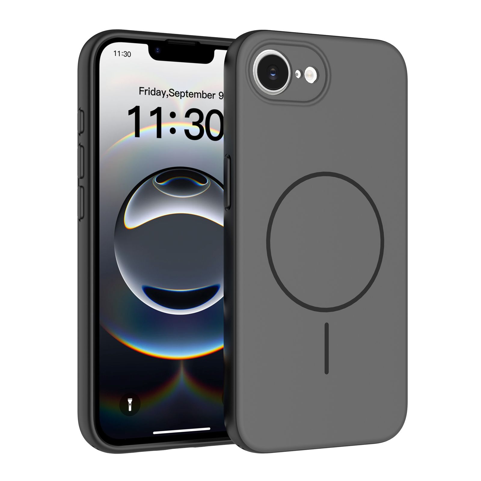Aura Contrast Color Skin Feel Magsafe Case — 3