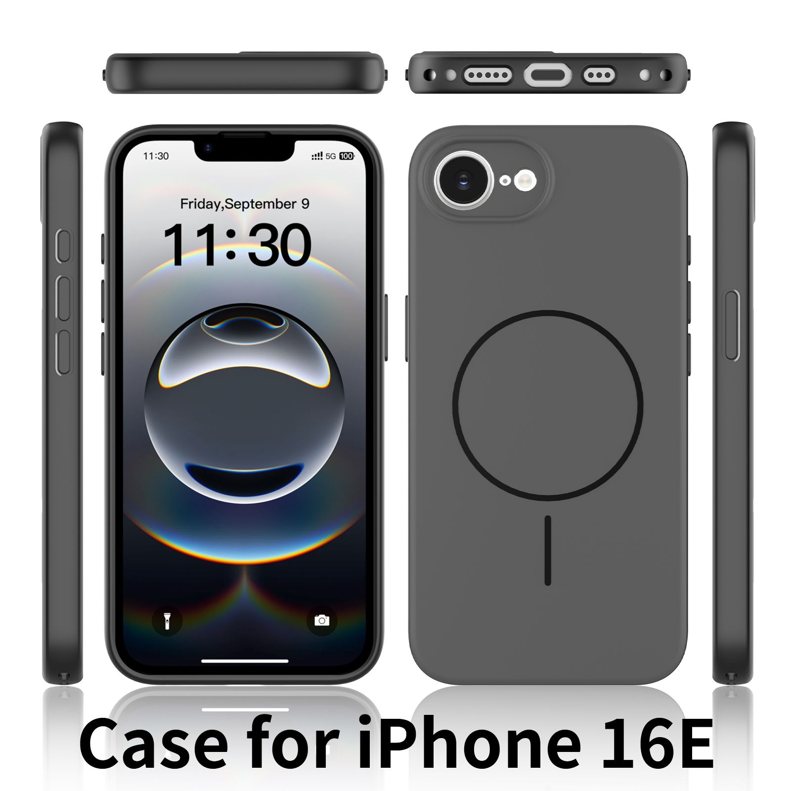 Aura Contrast Color Skin Feel Magsafe Case — 4