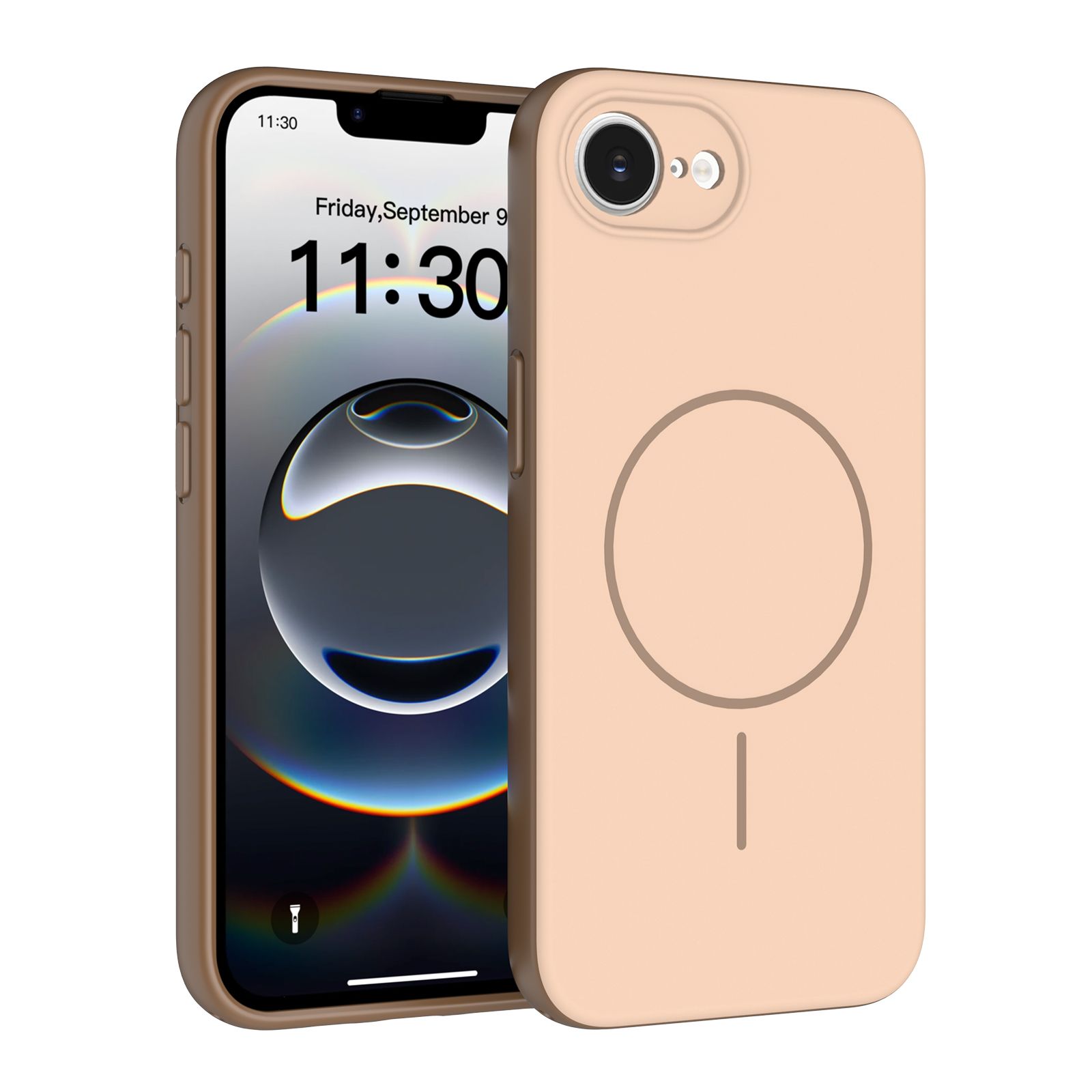 Aura Contrast Color Skin Feel Magsafe Case — 30