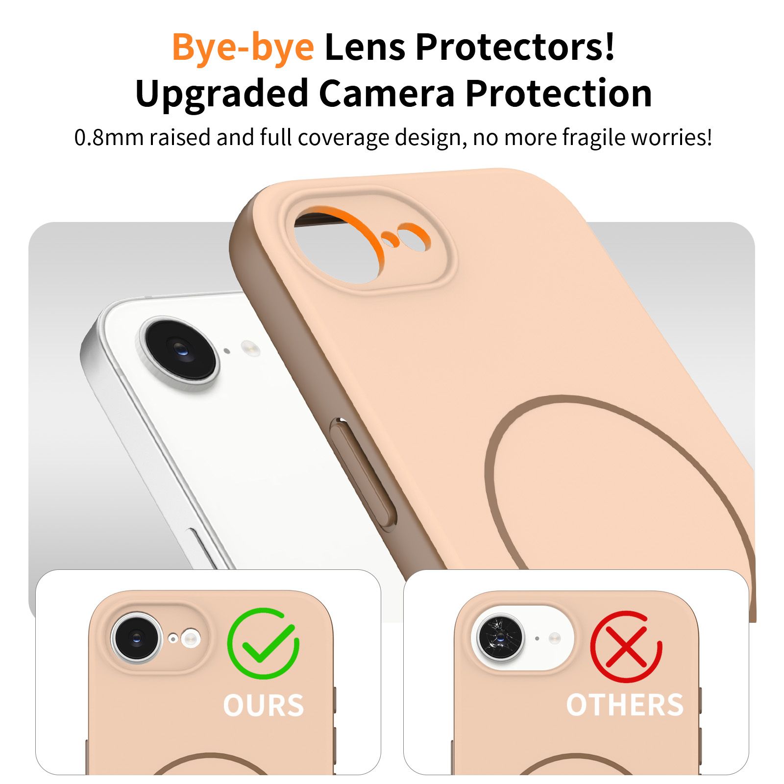 Aura Contrast Color Skin Feel Magsafe Case — 31