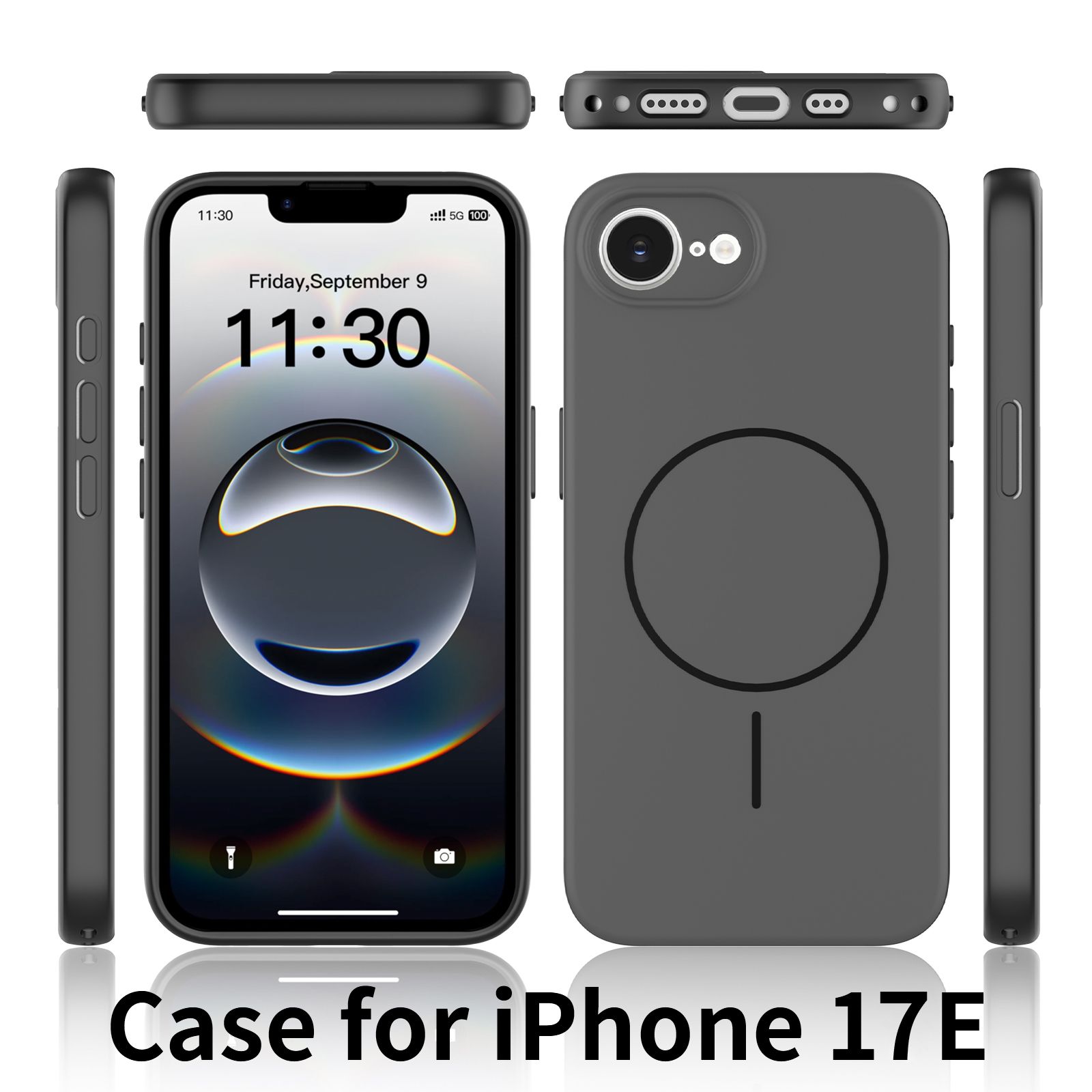 Aura Contrast Color Skin Feel Magsafe Case — 10