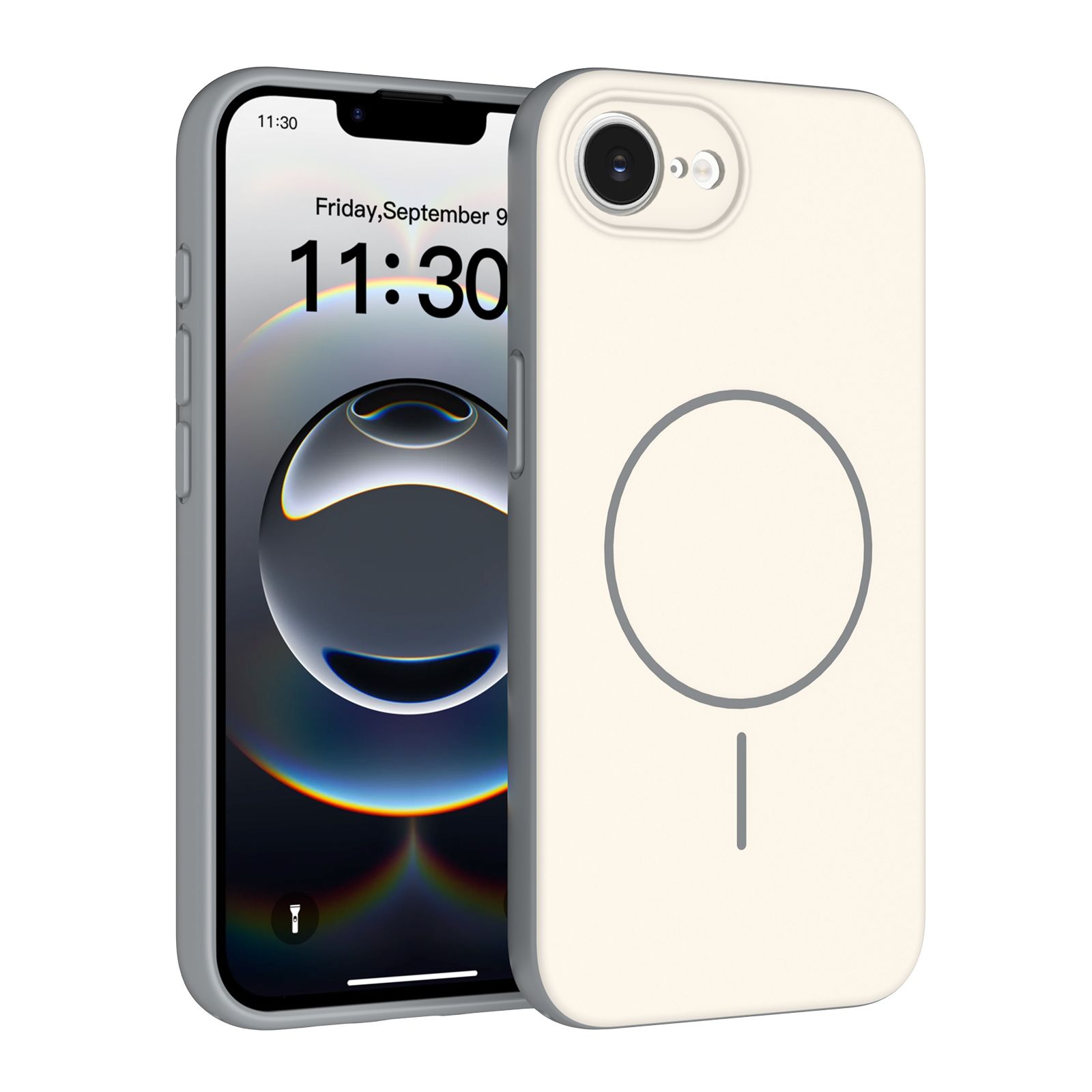 Aura Contrast Color Skin Feel Magsafe Case — 36