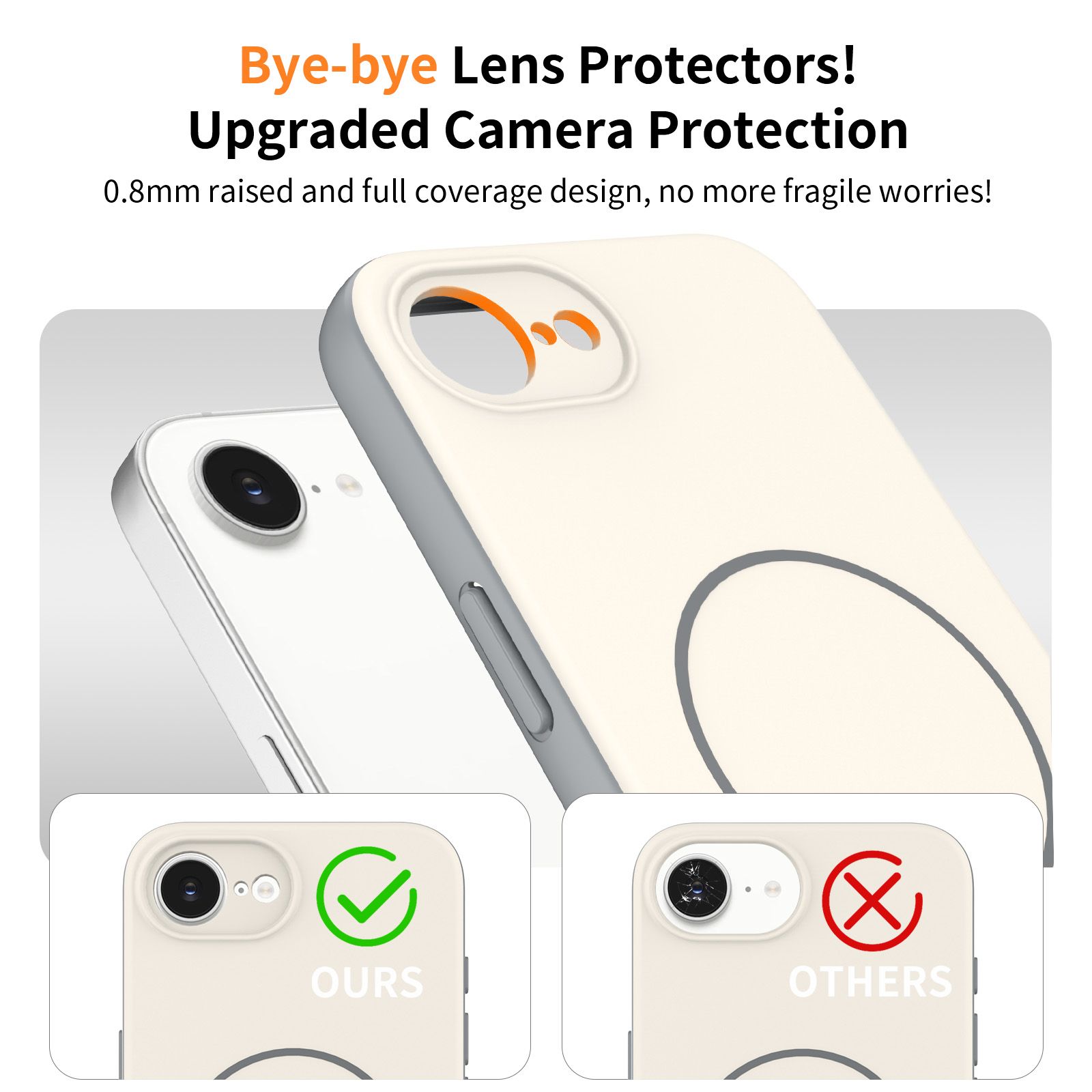 Aura Contrast Color Skin Feel Magsafe Case — 37