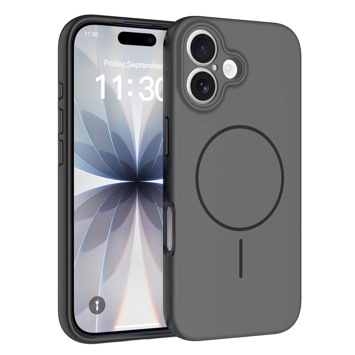 Aura Contrast Color Skin Feel Magsafe Case — 42