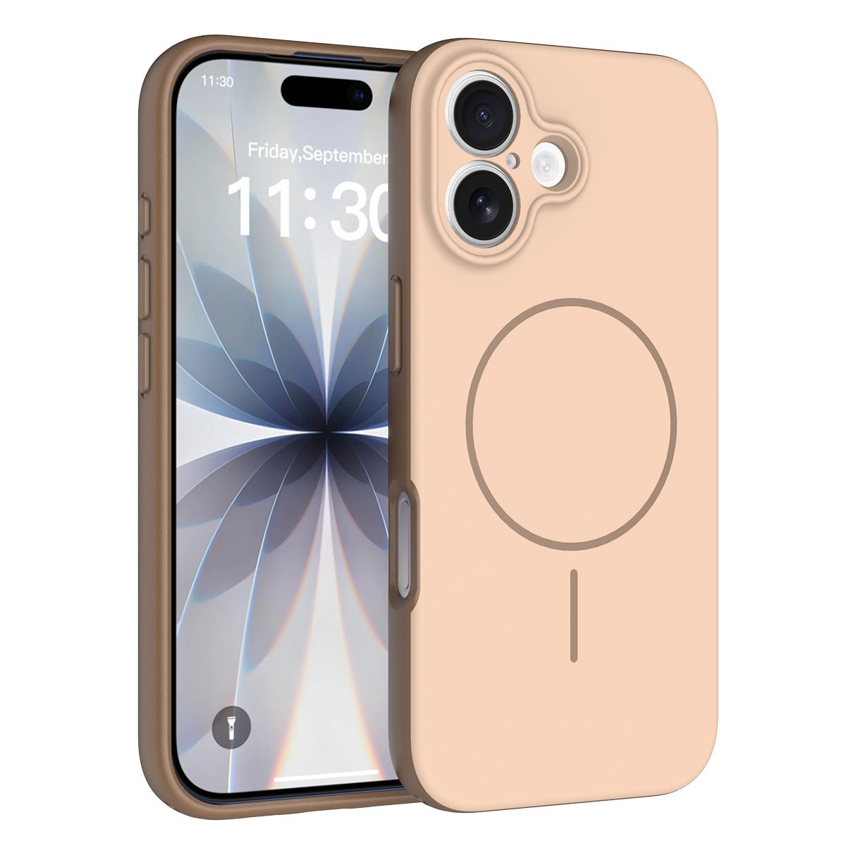 Aura Contrast Color Skin Feel Magsafe Case — 68