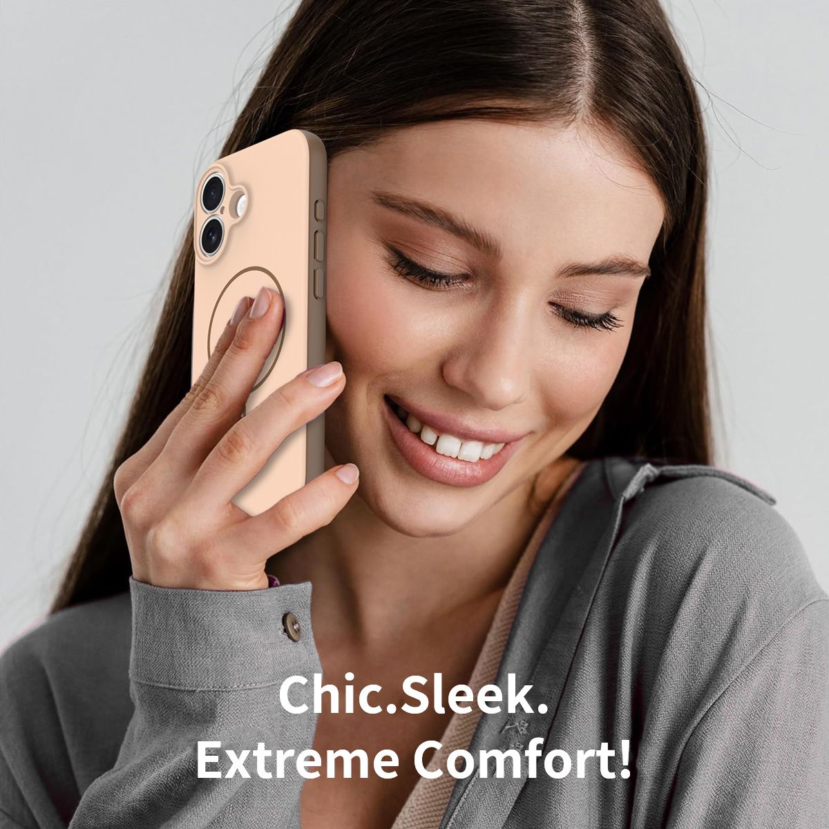 Aura Contrast Color Skin Feel Magsafe Case — 70