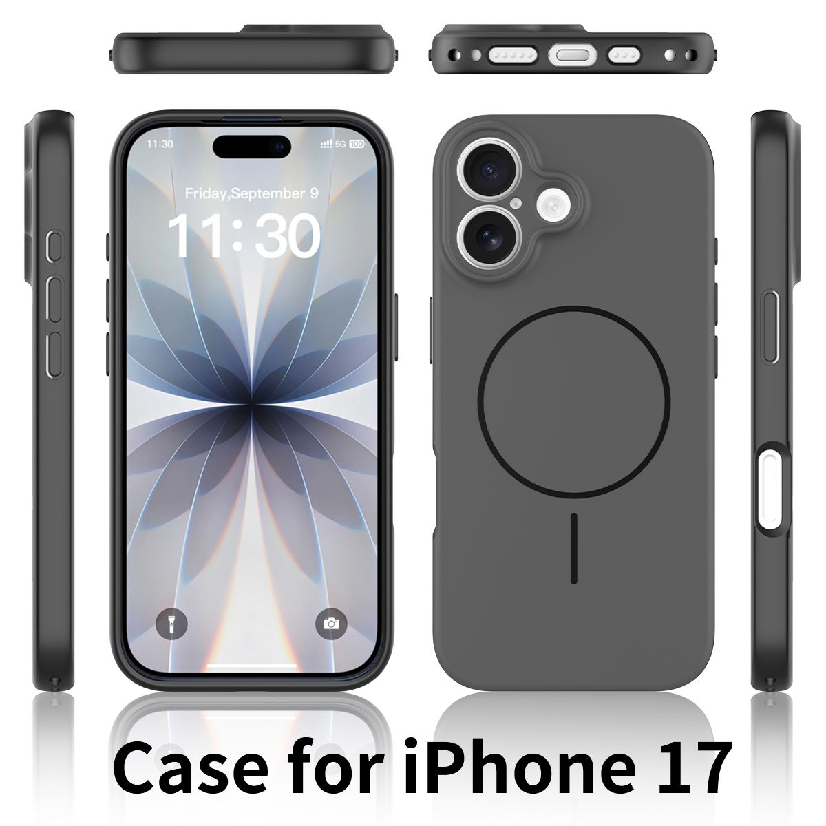 Aura Contrast Color Skin Feel Magsafe Case — 49