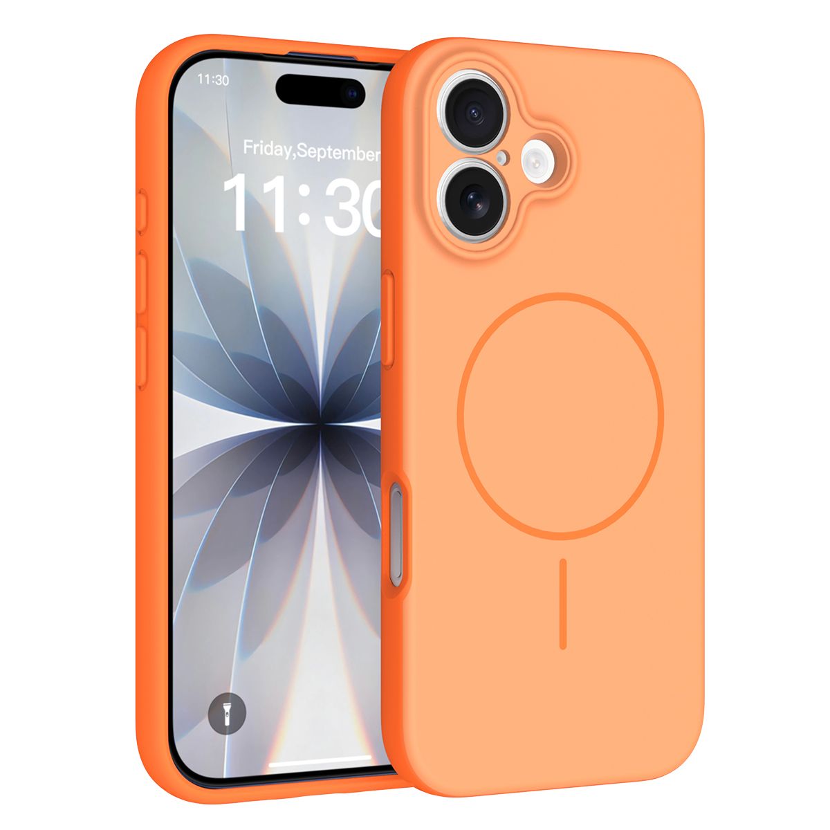 Aura Contrast Color Skin Feel Magsafe Case — 56