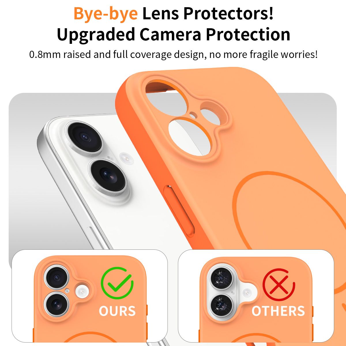 Aura Contrast Color Skin Feel Magsafe Case — 57