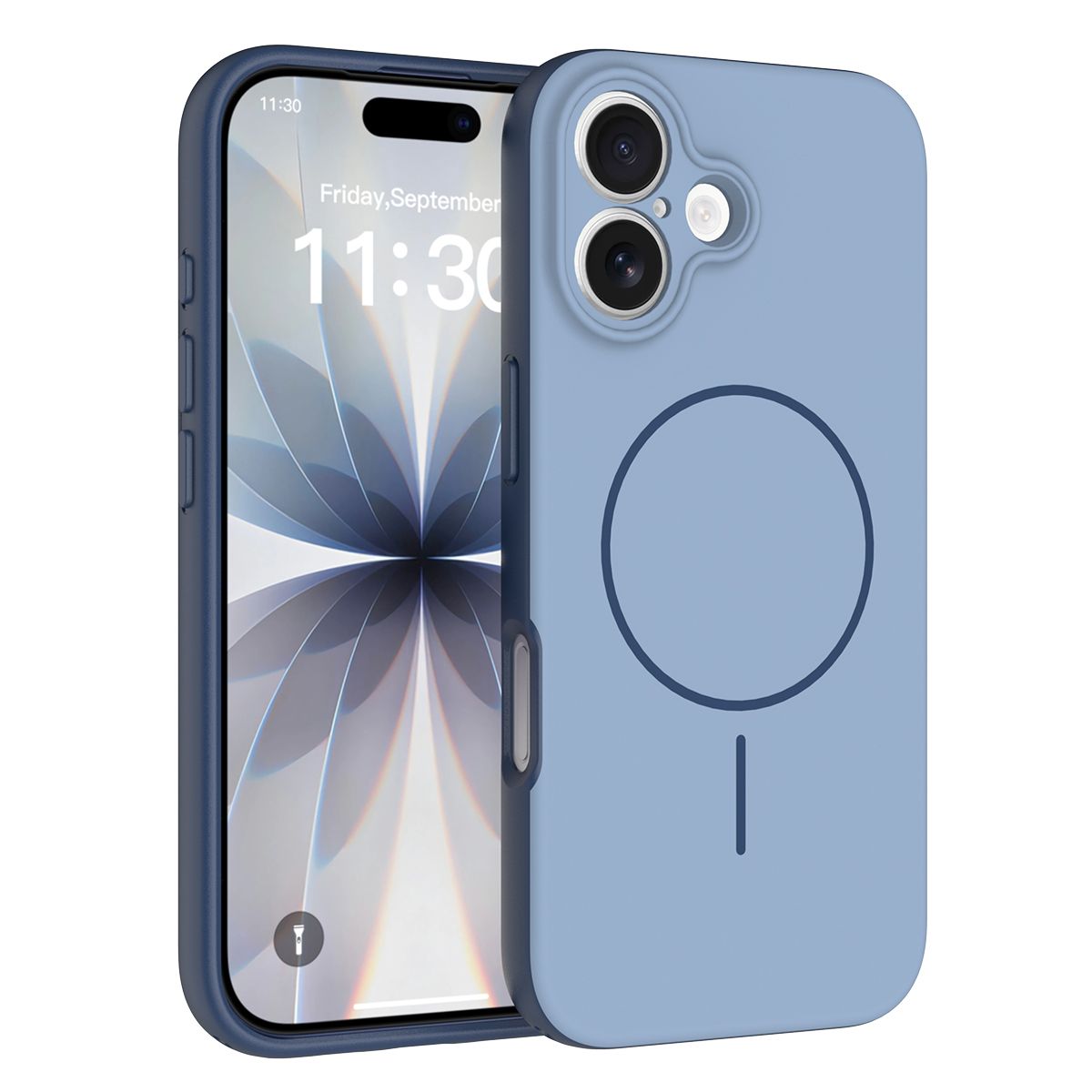 Aura Contrast Color Skin Feel Magsafe Case — 50