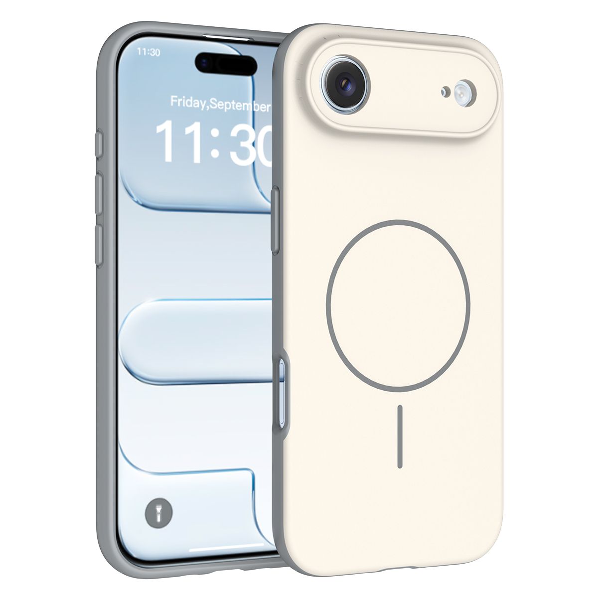 Aura Contrast Color Skin Feel Magsafe Case — 100