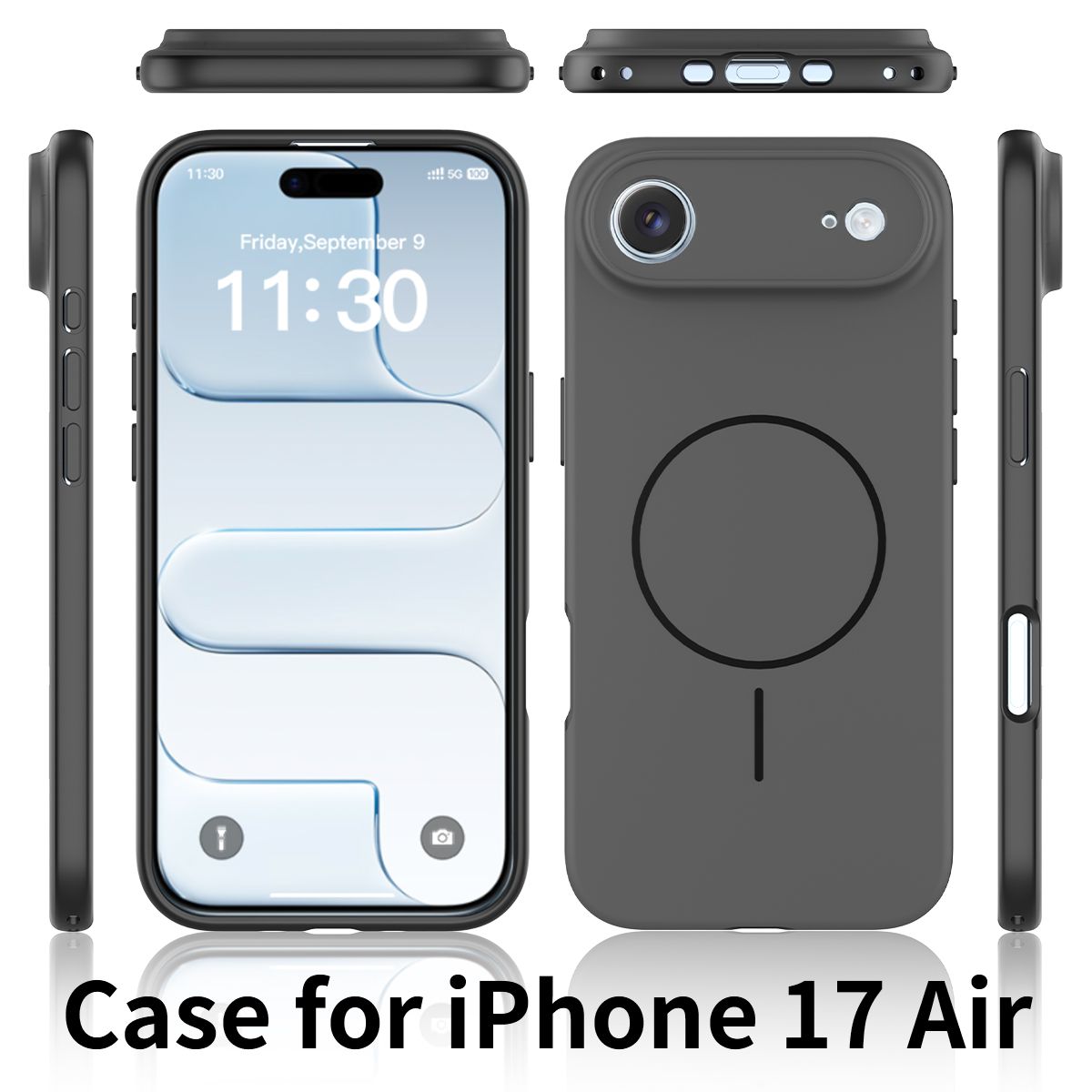 Aura Contrast Color Skin Feel Magsafe Case — 86