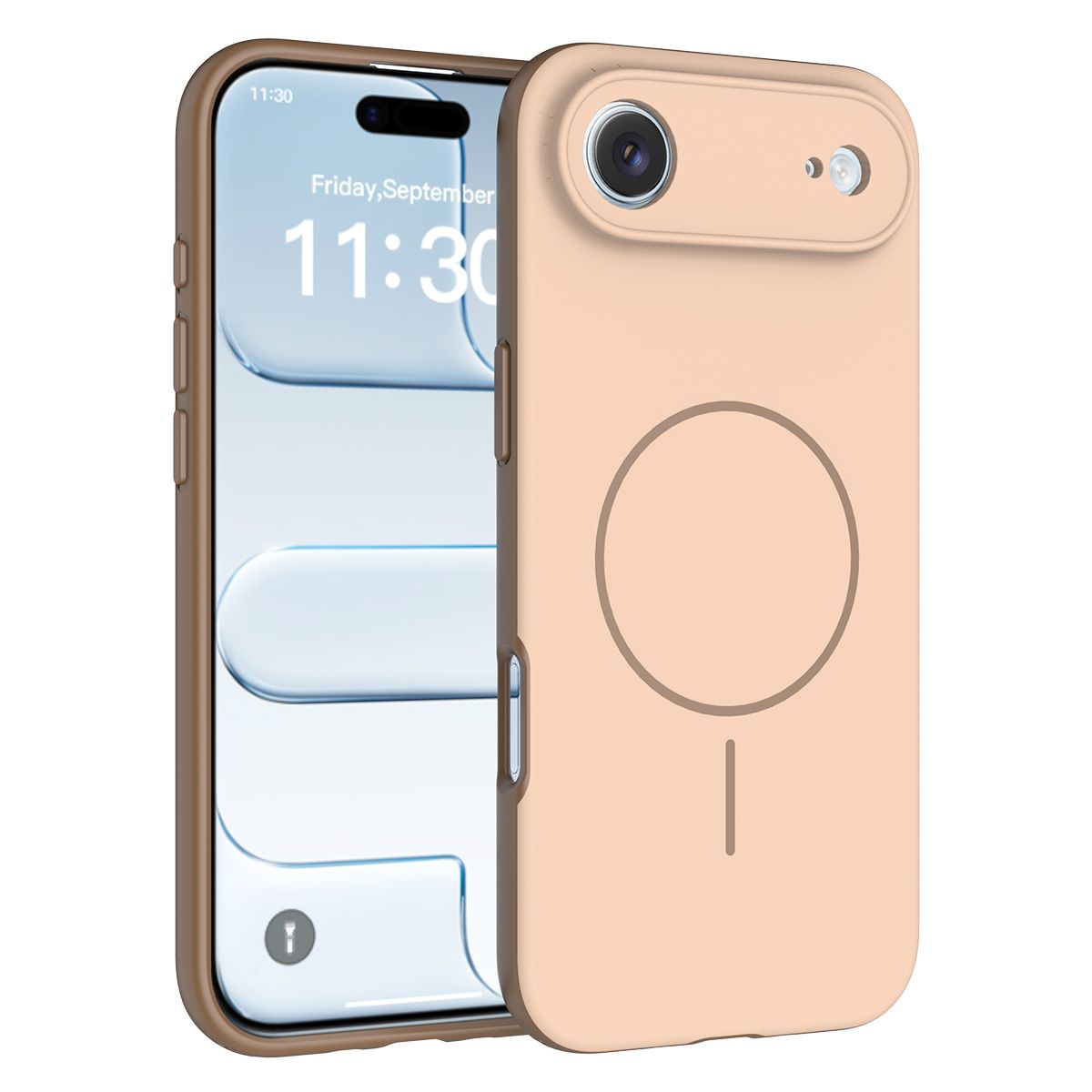 Aura Contrast Color Skin Feel Magsafe Case — 94
