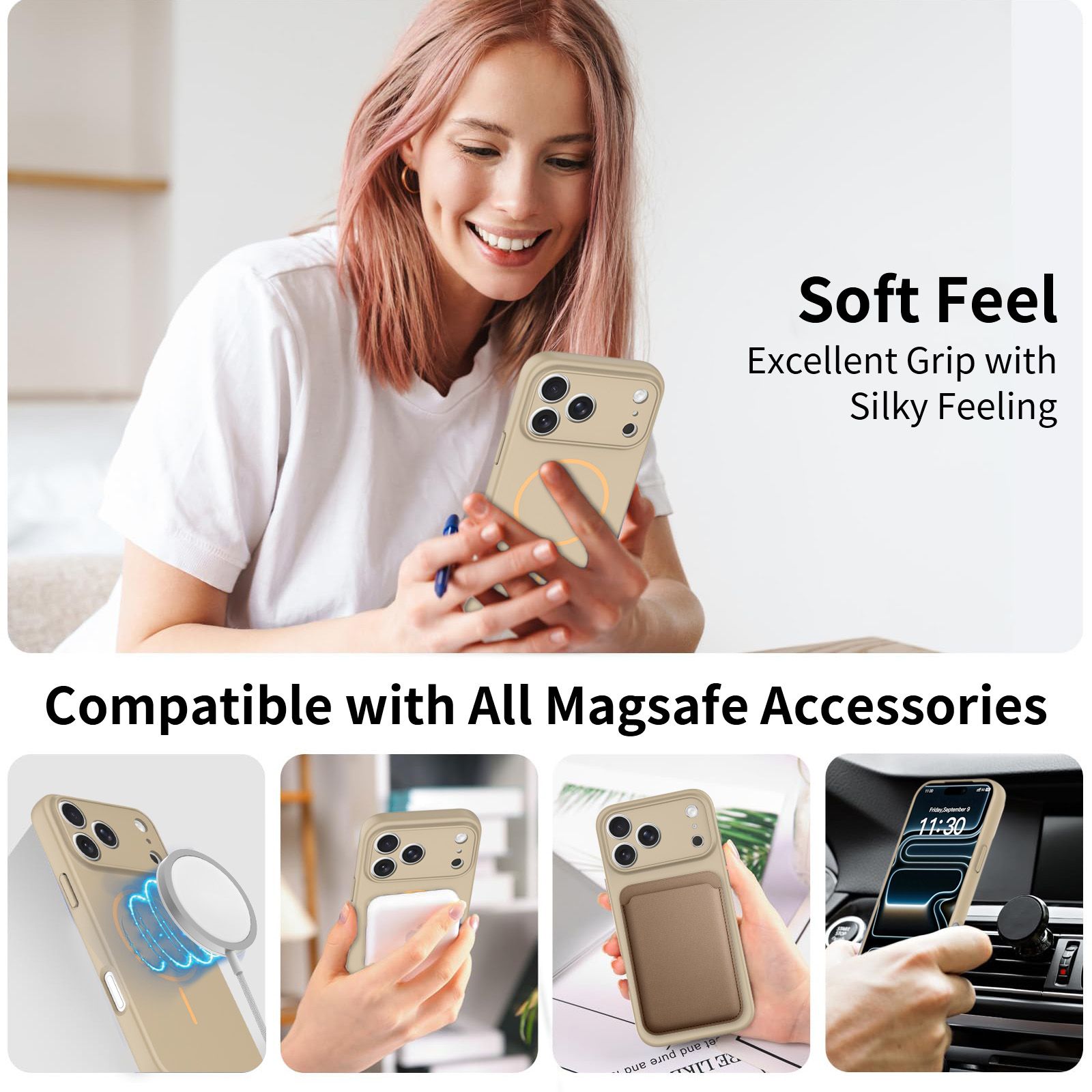 Onyx Skin Feel Magsafe Case — 249