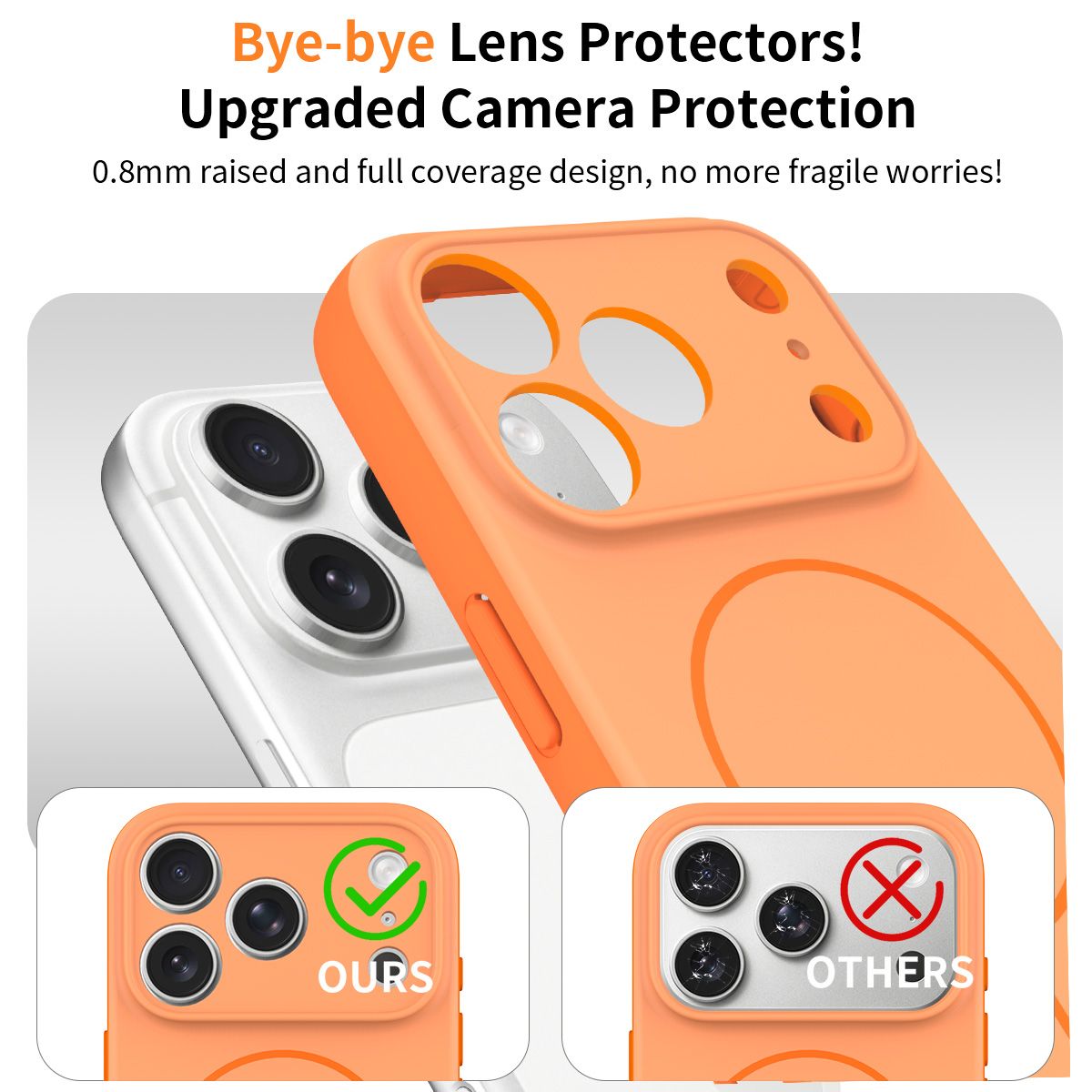 Aura Contrast Color Skin Feel Magsafe Case — 151