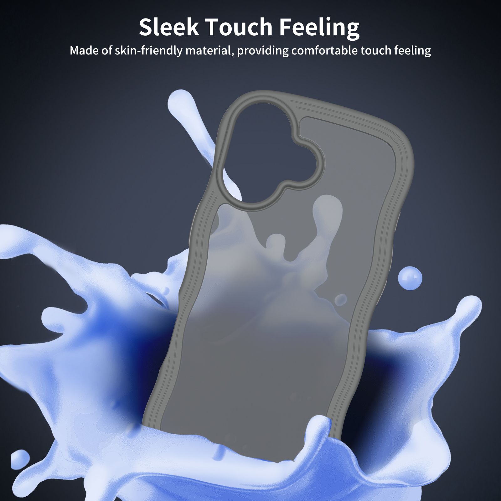 Ripple Matte Frosted Skin-Feel Case — 34