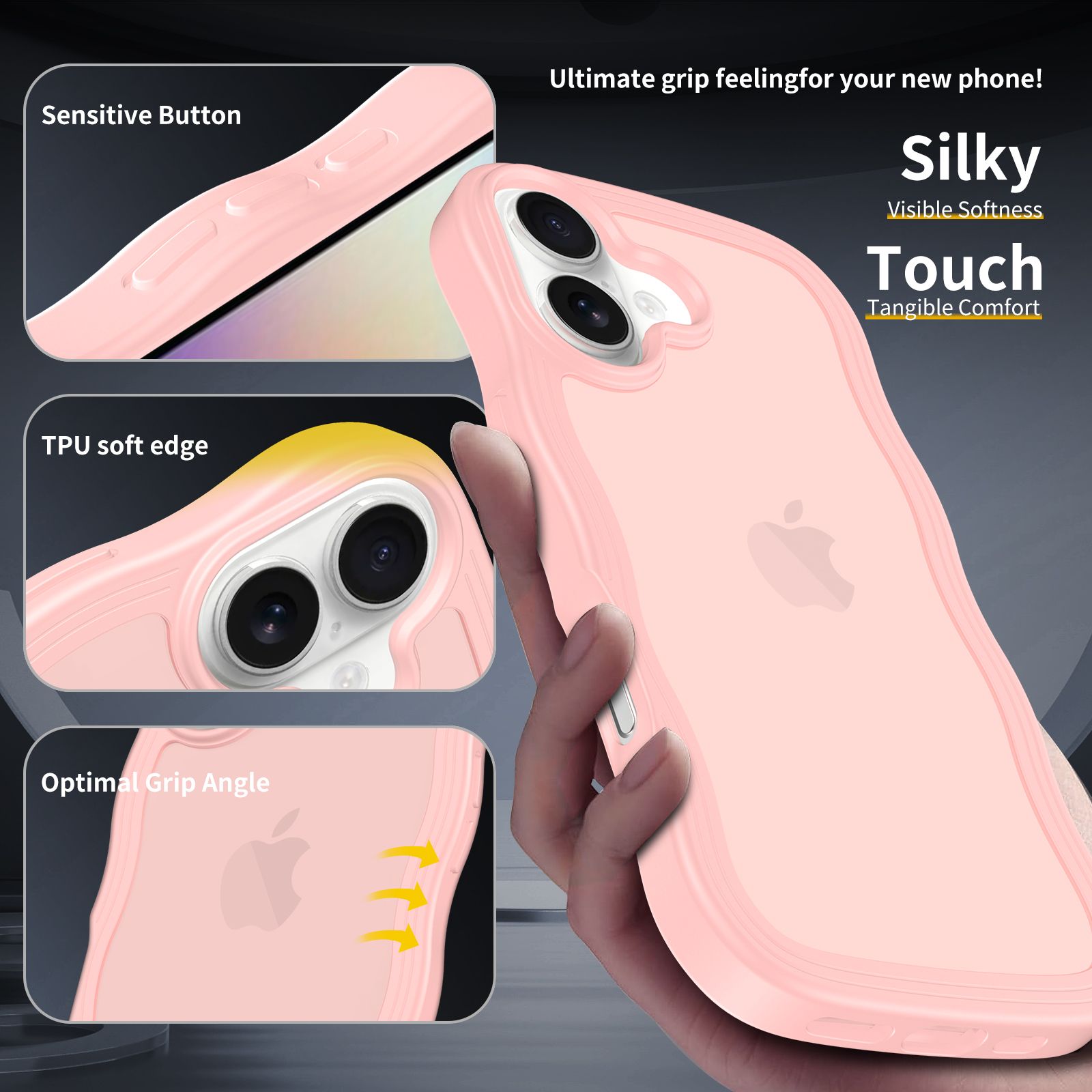 Ripple Matte Frosted Skin-Feel Case — 6