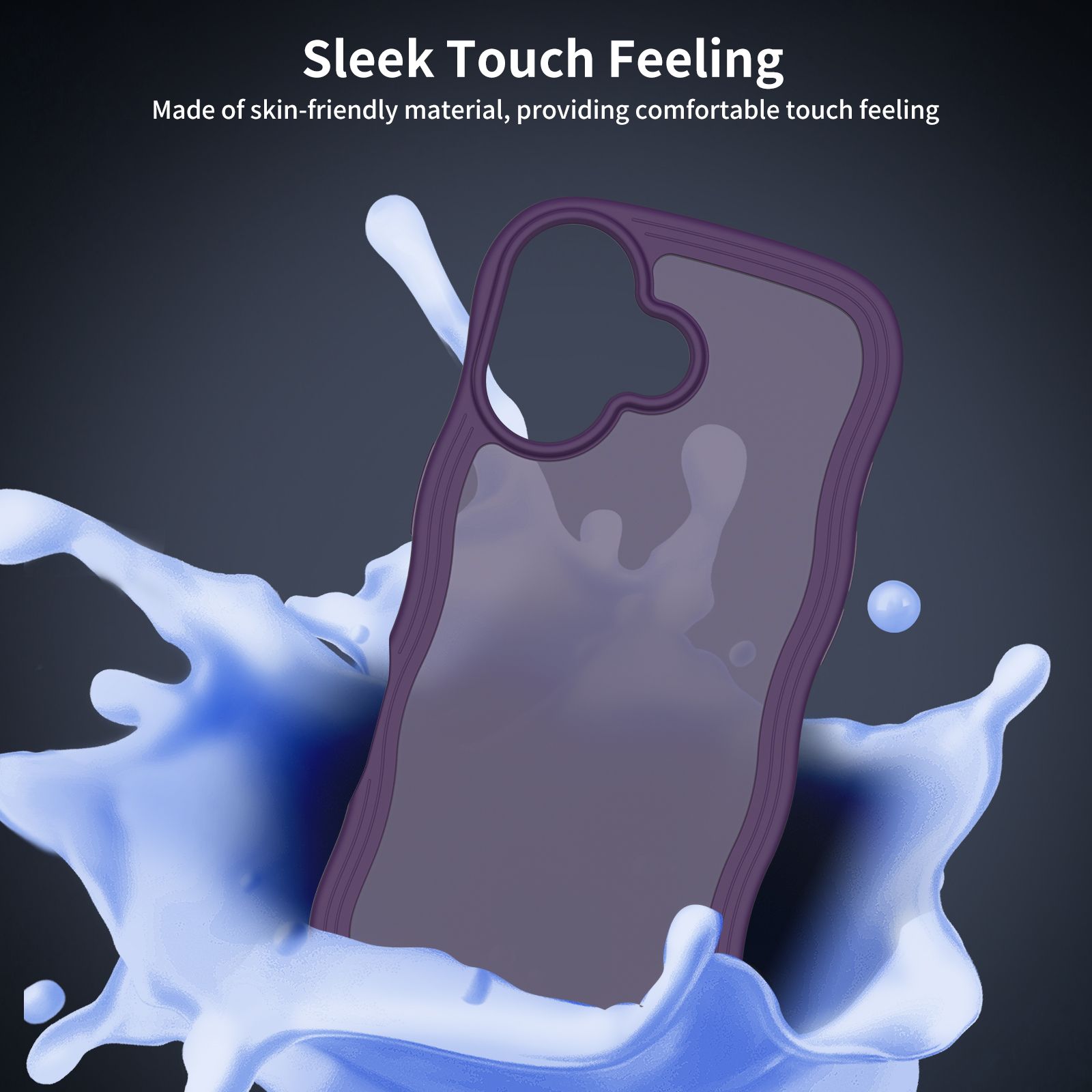 Ripple Matte Frosted Skin-Feel Case — 25